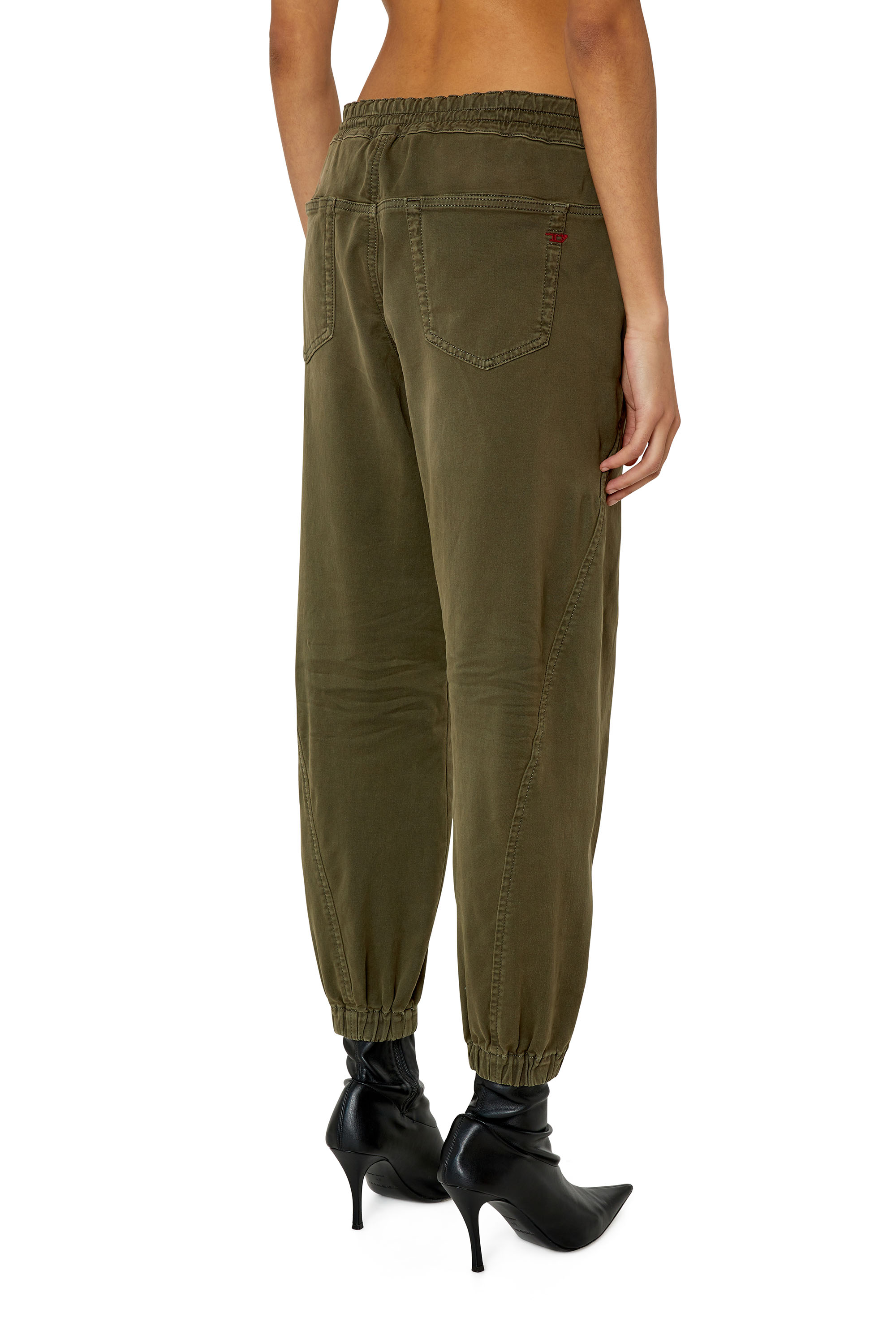 Diesel - Krailey JoggJeans® 0670M Boyfriend, Military Green - Image 2