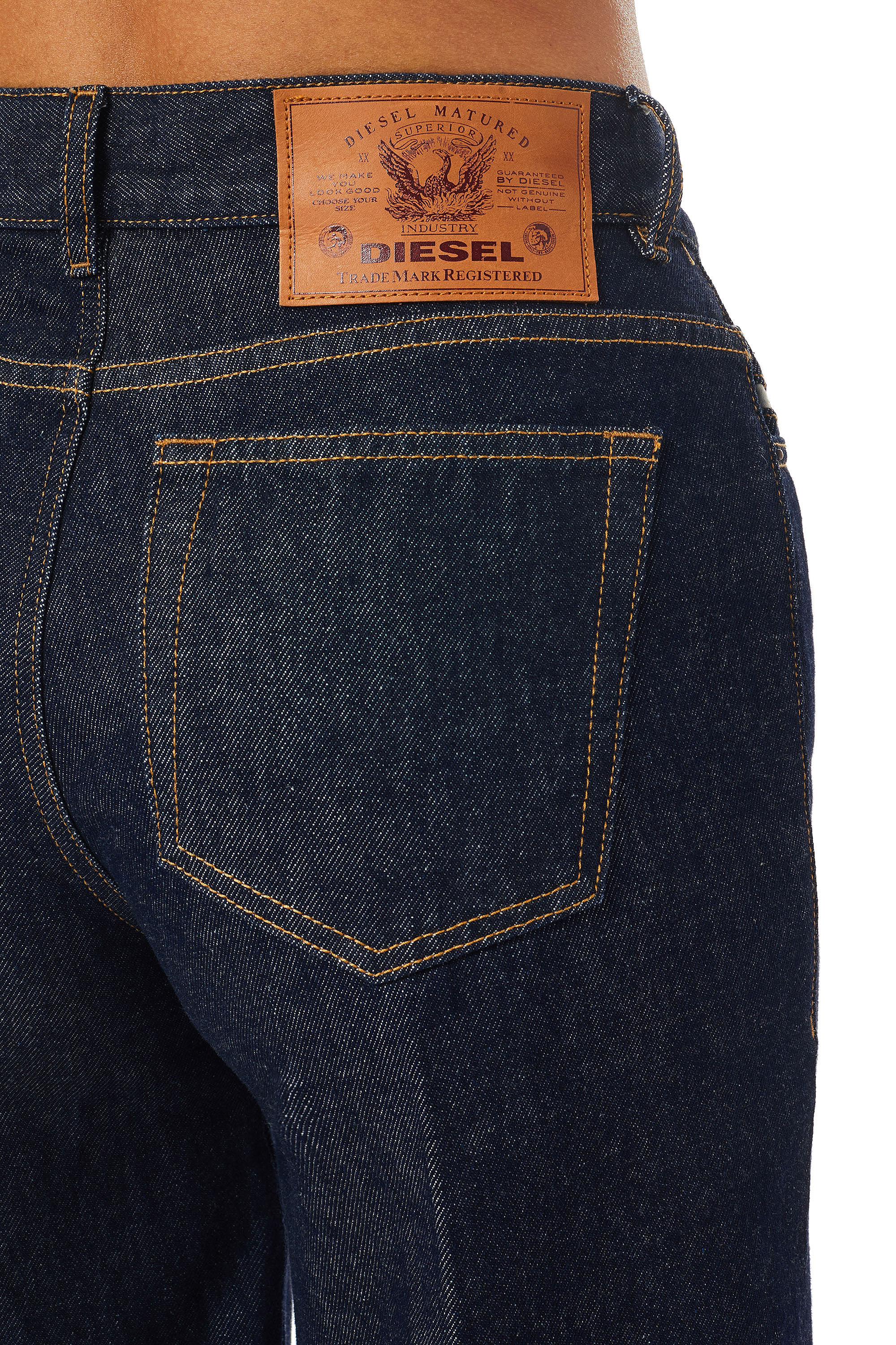Diesel - 1978 Z9C02 Bootcut and Flare Jeans, Dark Blue - Image 4