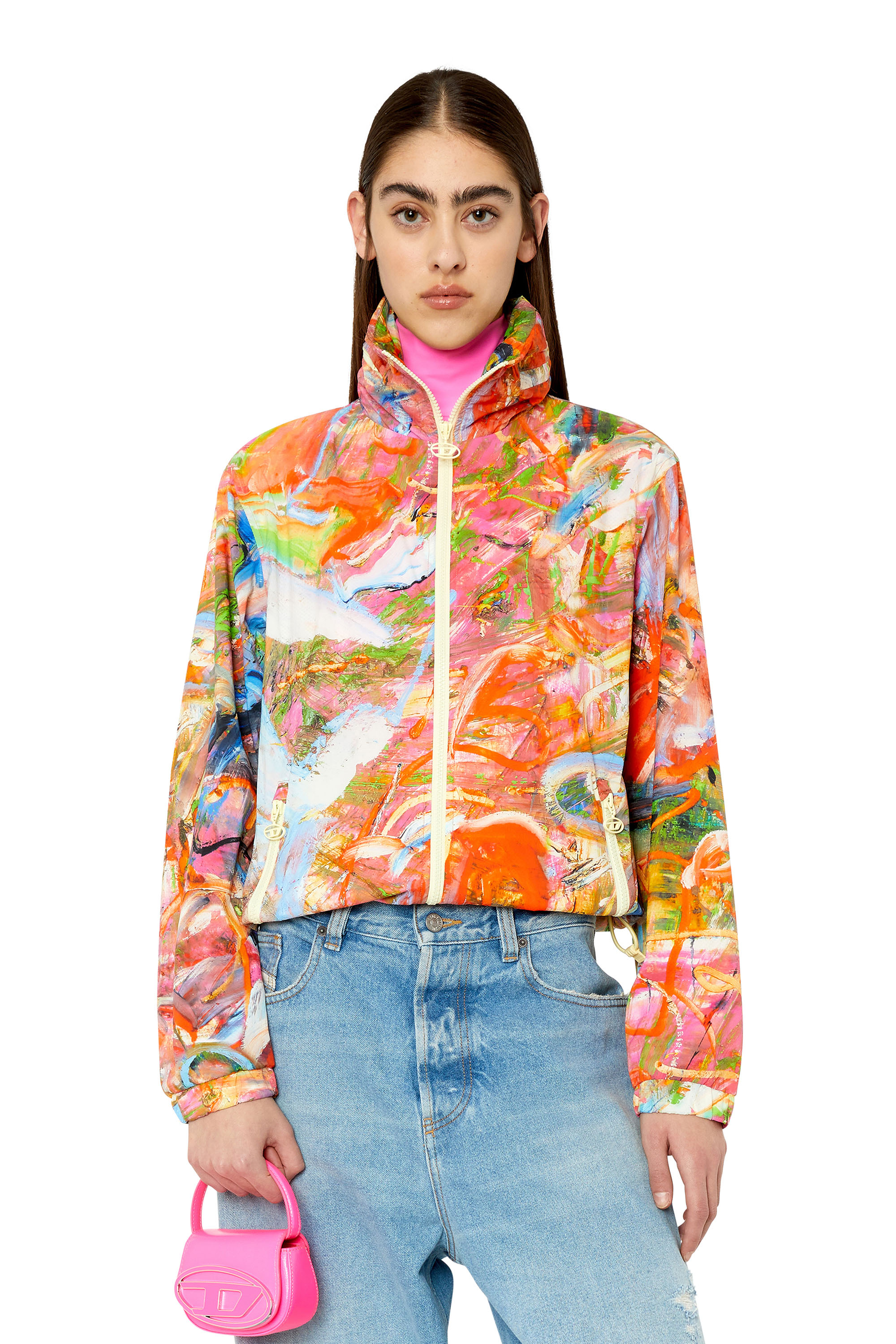 Diesel - J-WARREL-PRINT, Orange/White - Image 1