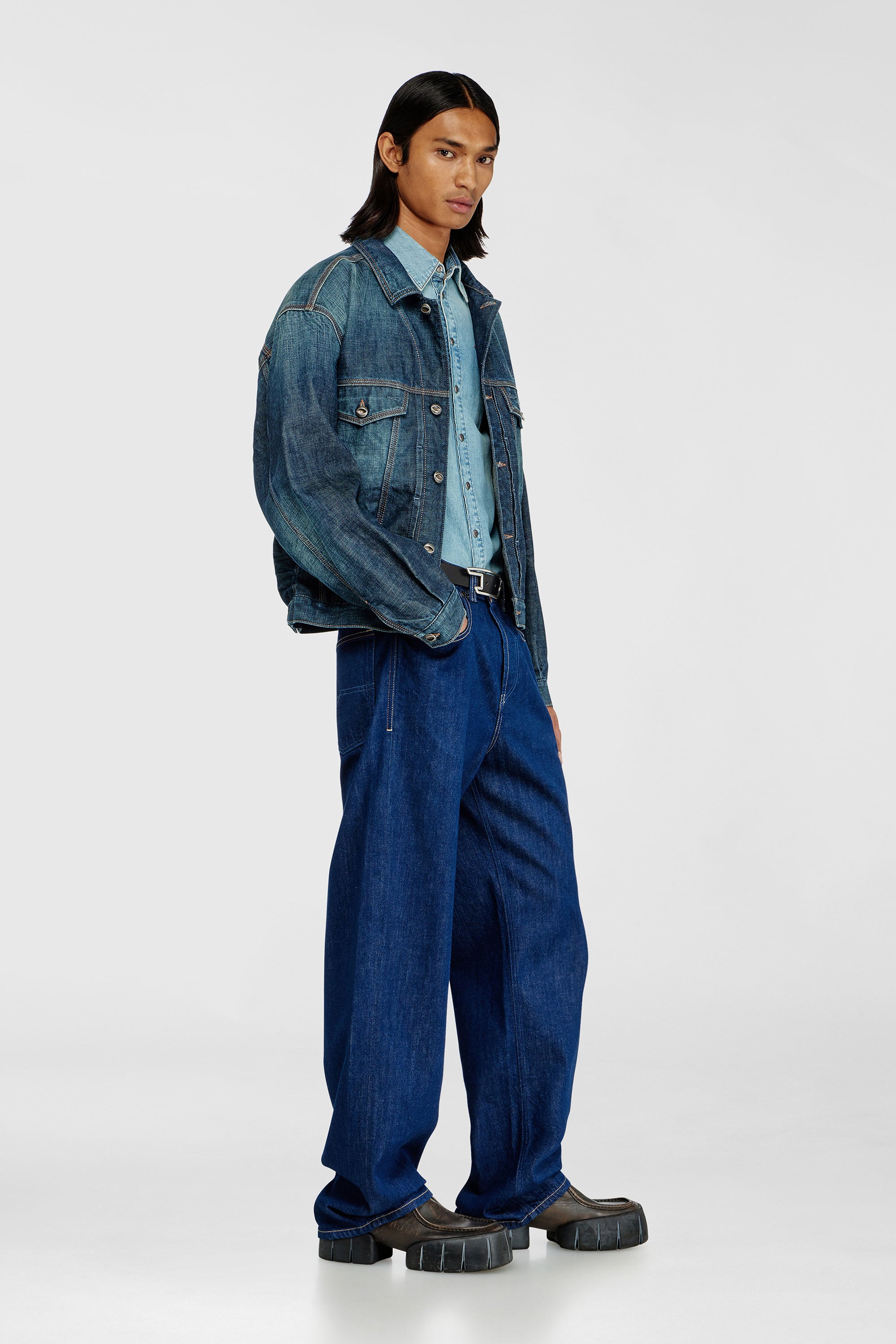 Relaxed Jeans Low Waist 2001 D-Macro
