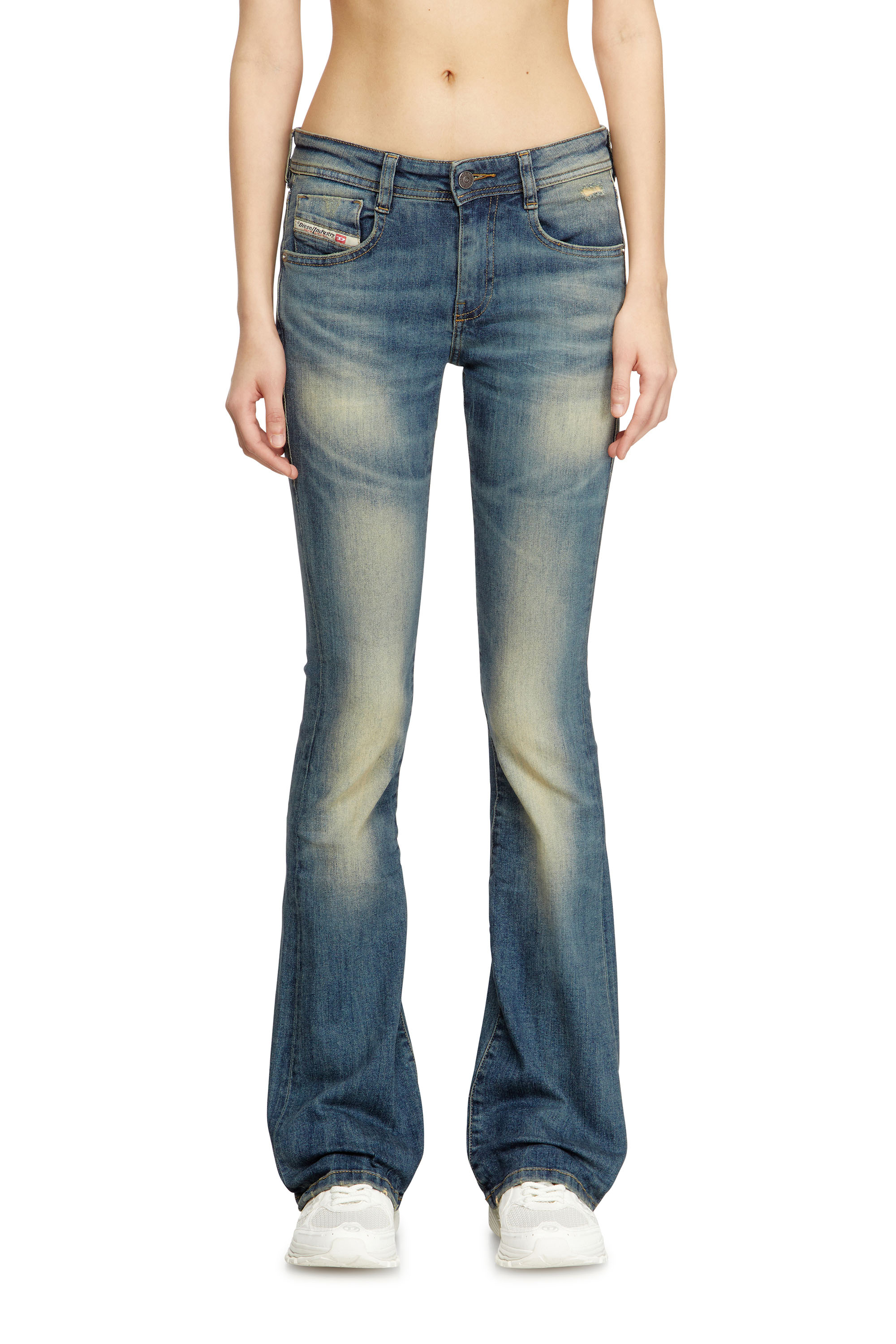 Diesel - Woman's Bootcut Jeans 1969 D-Ebbey 0ADBP, Medium blue - 2