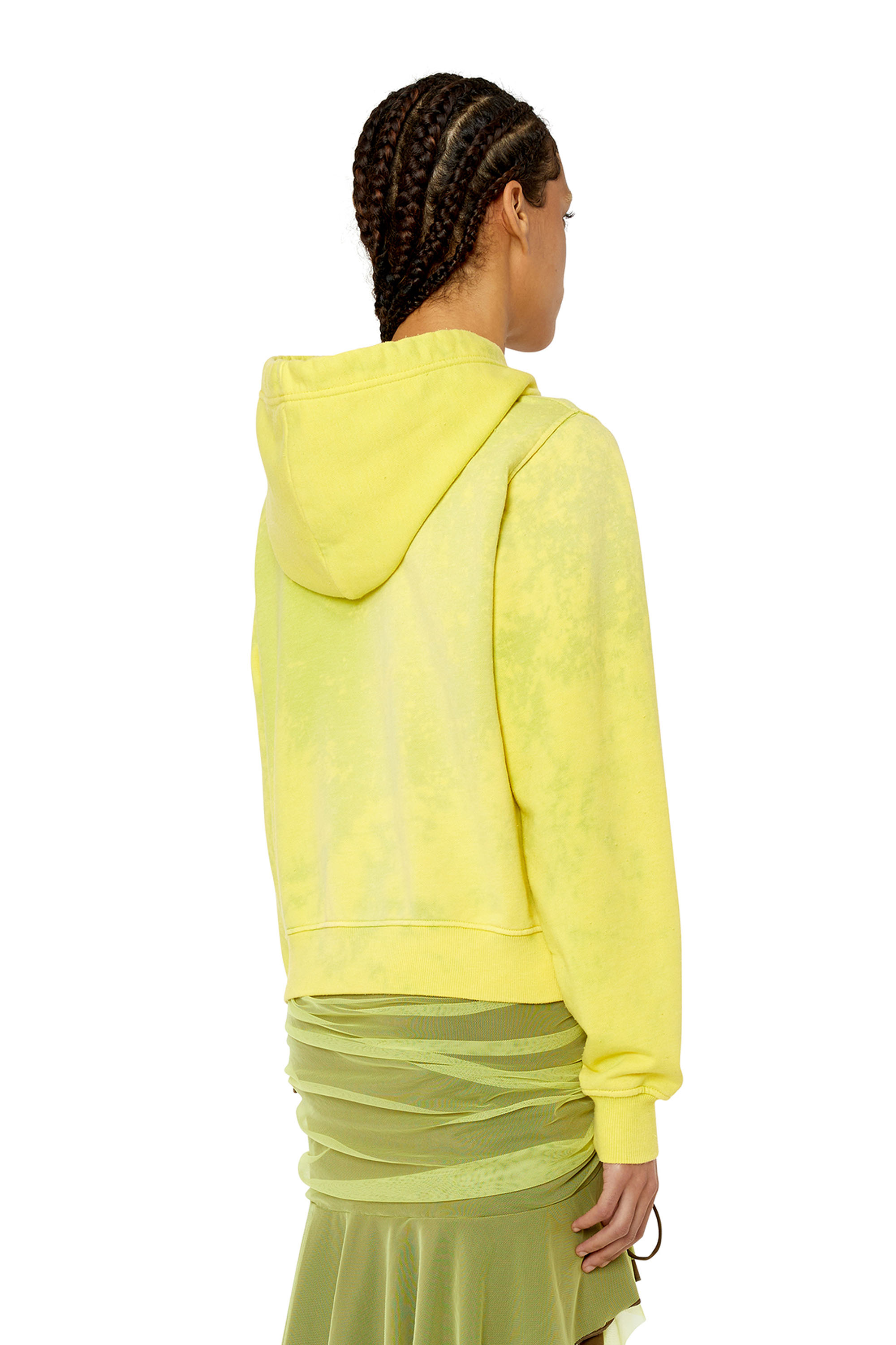 Diesel - F-REGGY-HOOD-G2, Green Fluo - Image 4