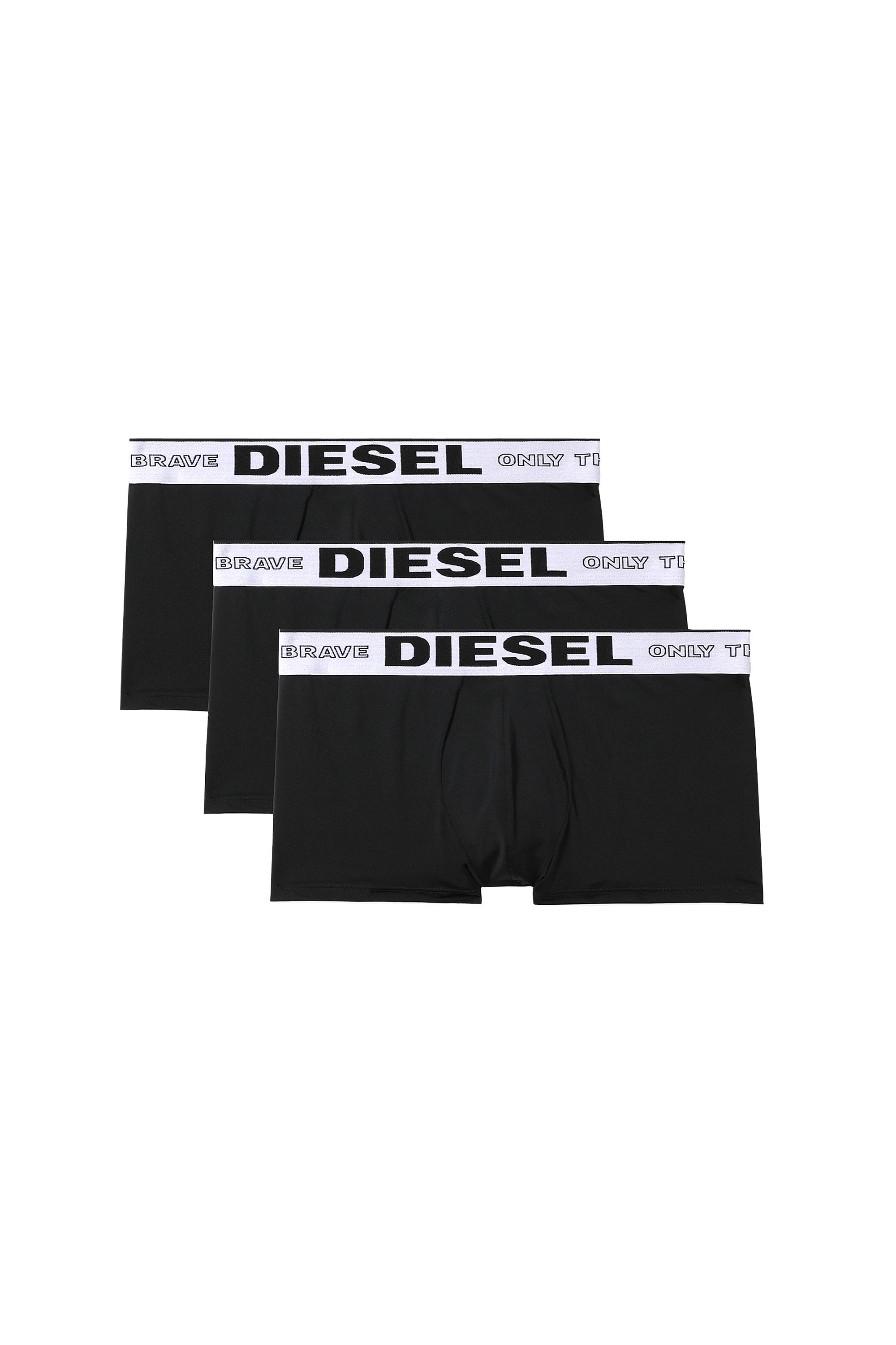 55-D-THREEPACK, Black - Trunks