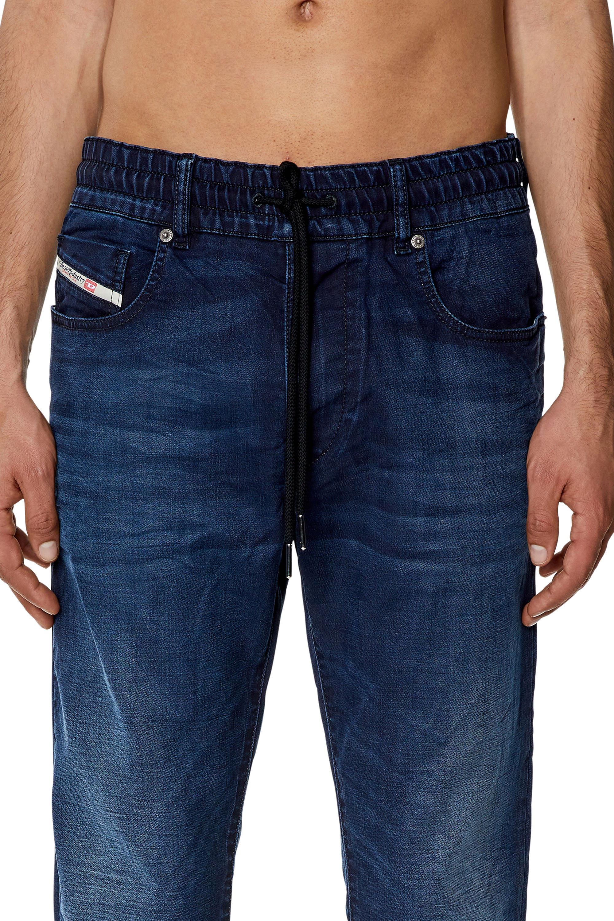 Diesel - D-Strukt JoggJeans® 068FB Slim, Dark Blue - Image 3