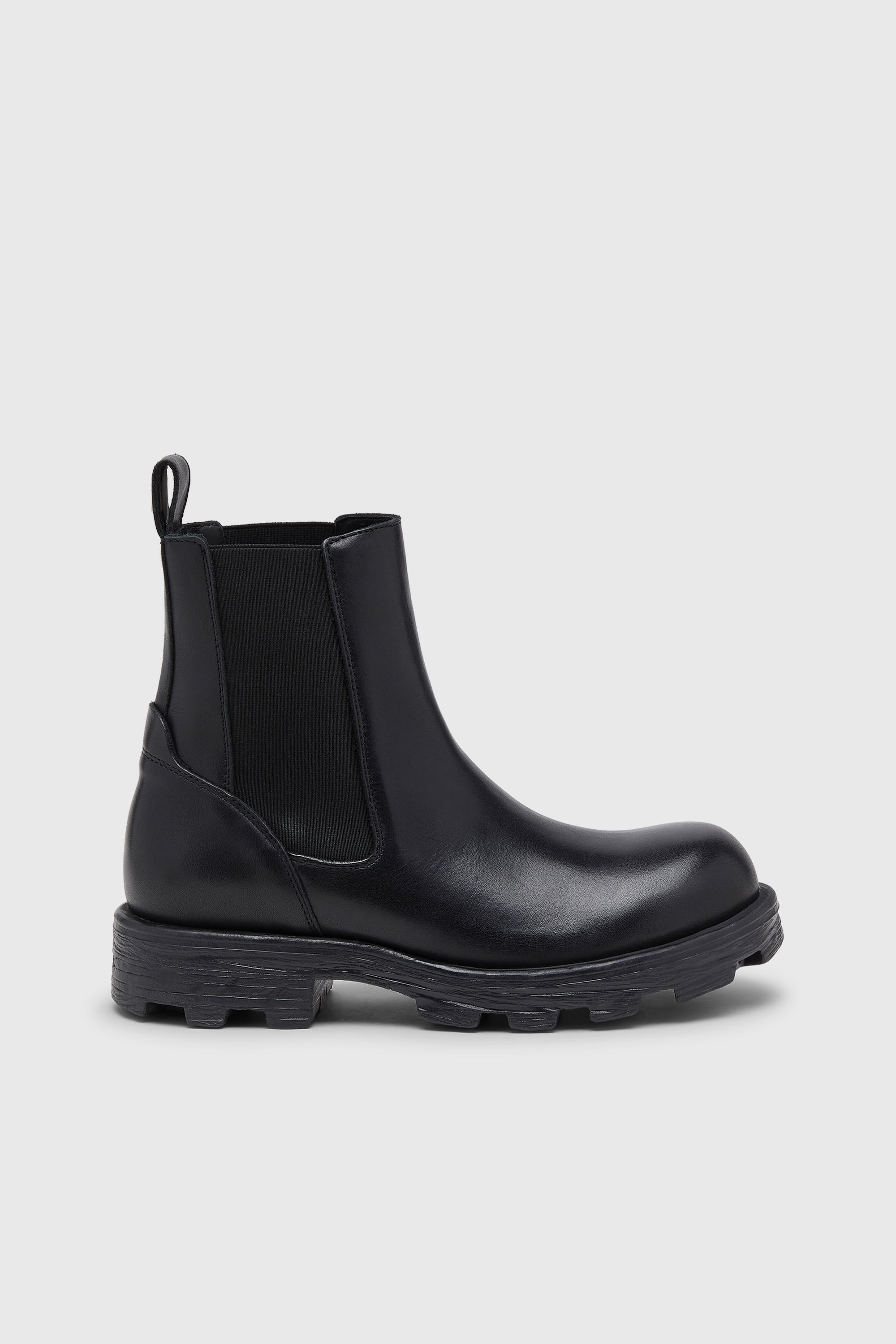 D-Hammer-Chelsea boots in leather