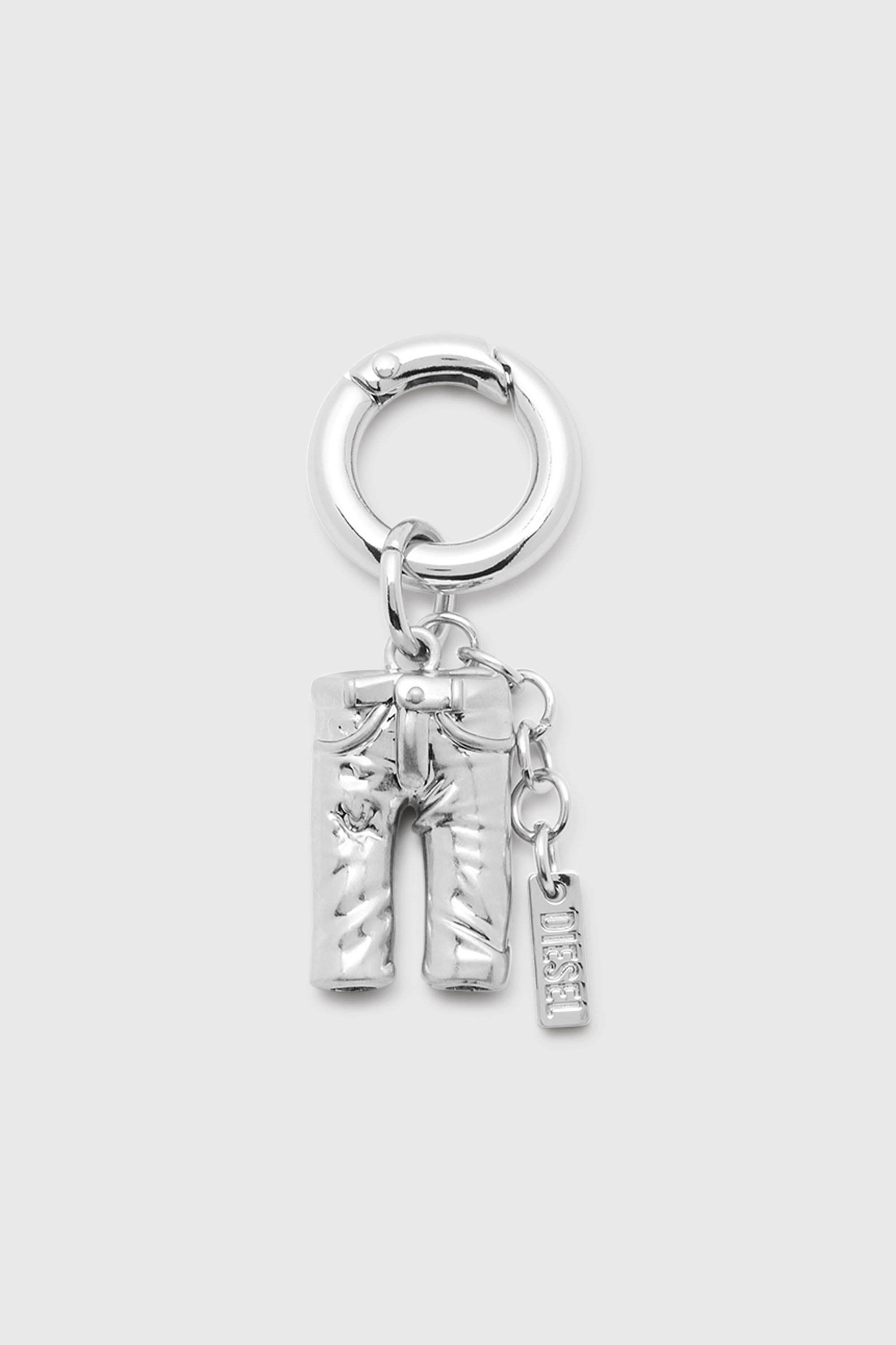 Diesel - CHARM-5PKT, Unisex's Charm in metal with logo detail in Silver - 1