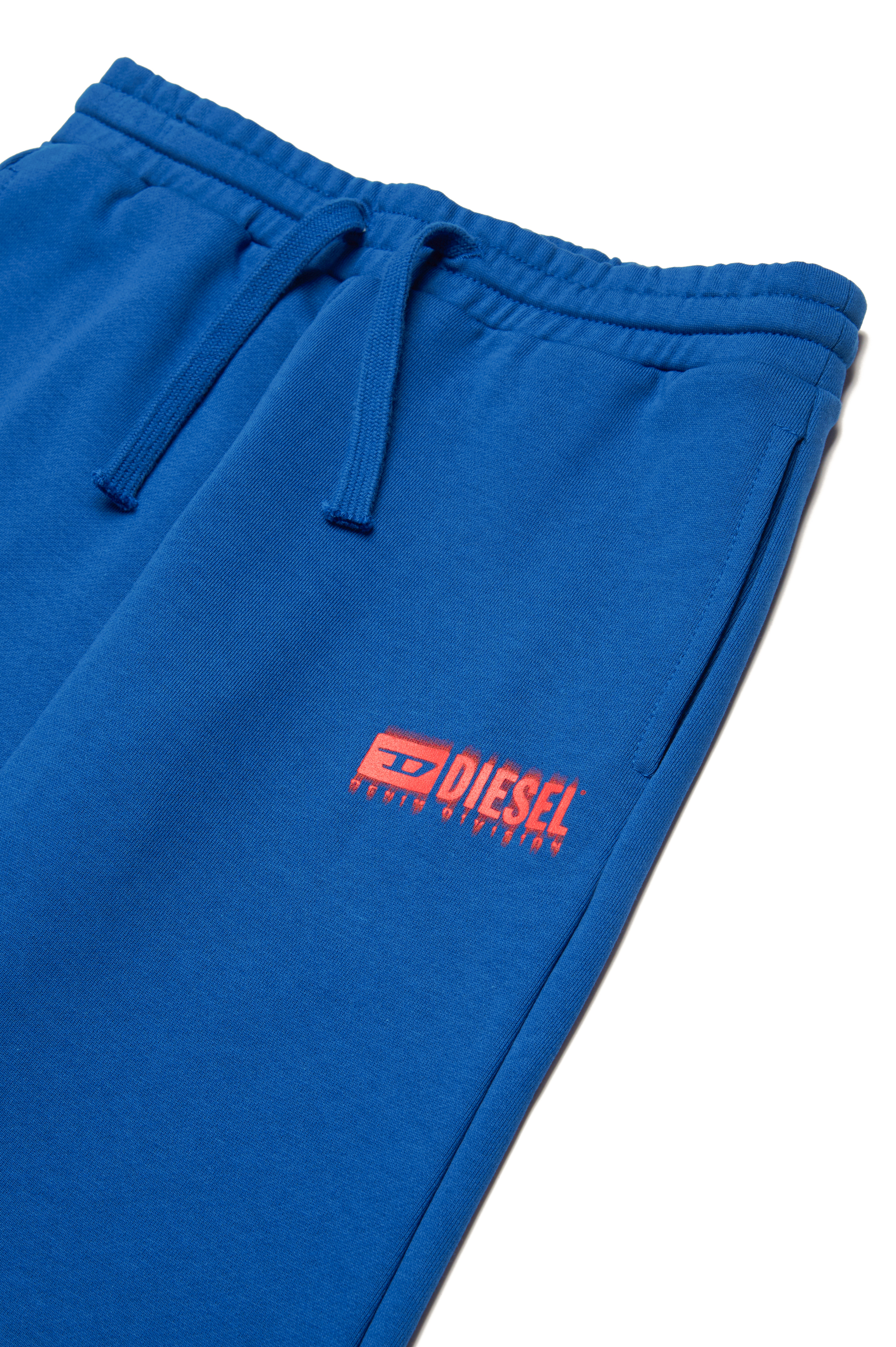 Diesel - PBASE, Man's Sweatpants with smudged logo in Blue - 3