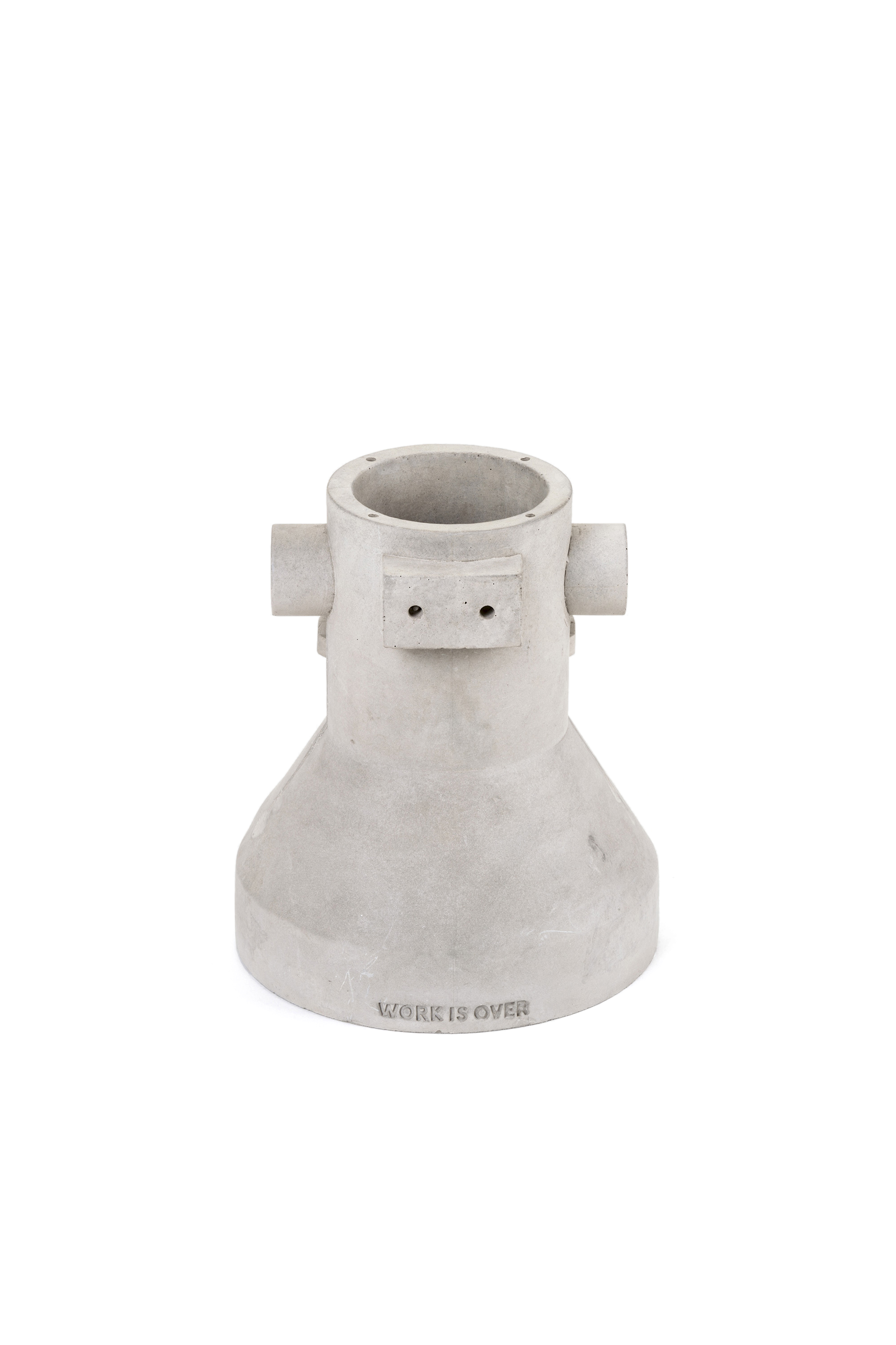 11066 WORK IS OVER, Grey - Home Accessories