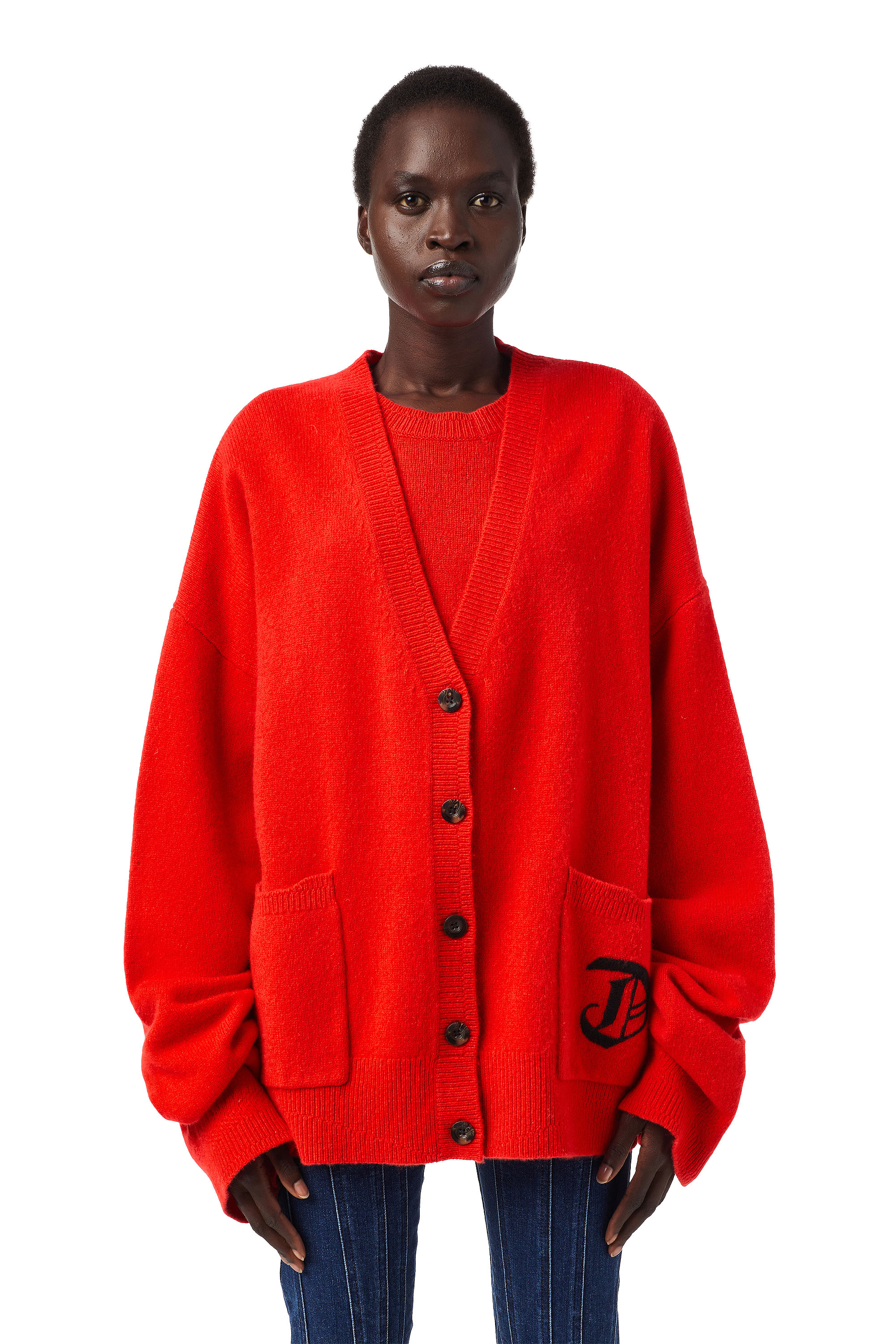M-LOUISIANA, Orange - Knitwear