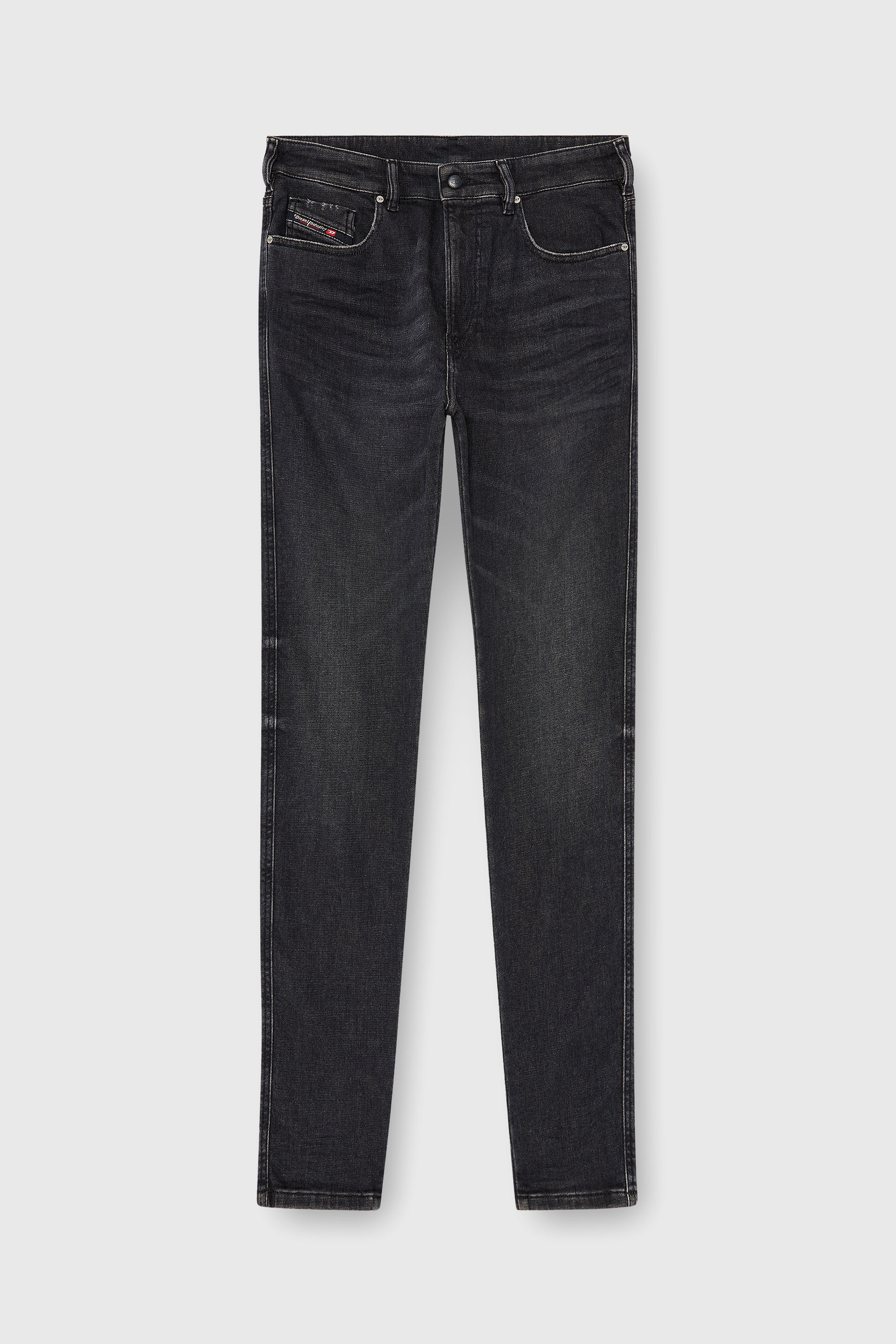Diesel - Man's Slim 2062 D-Strukt Joggjeans&reg; 09P92, Black/Dark grey - 2