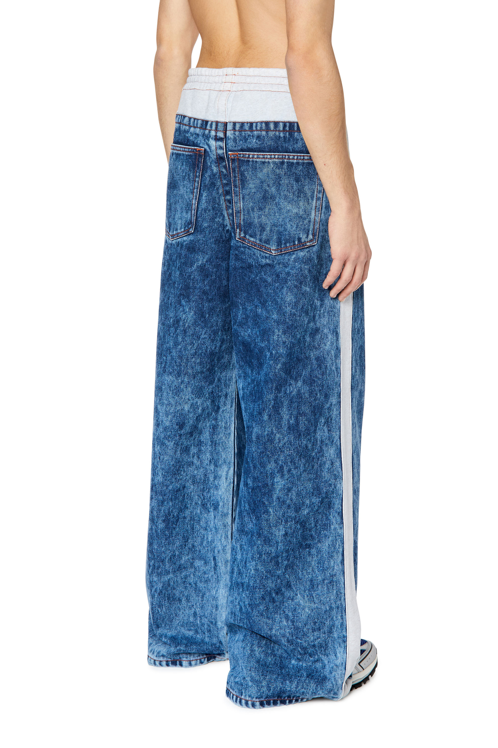 Diesel - Straight Jeans D-Seri 0EMAW, Medium blue - Image 2