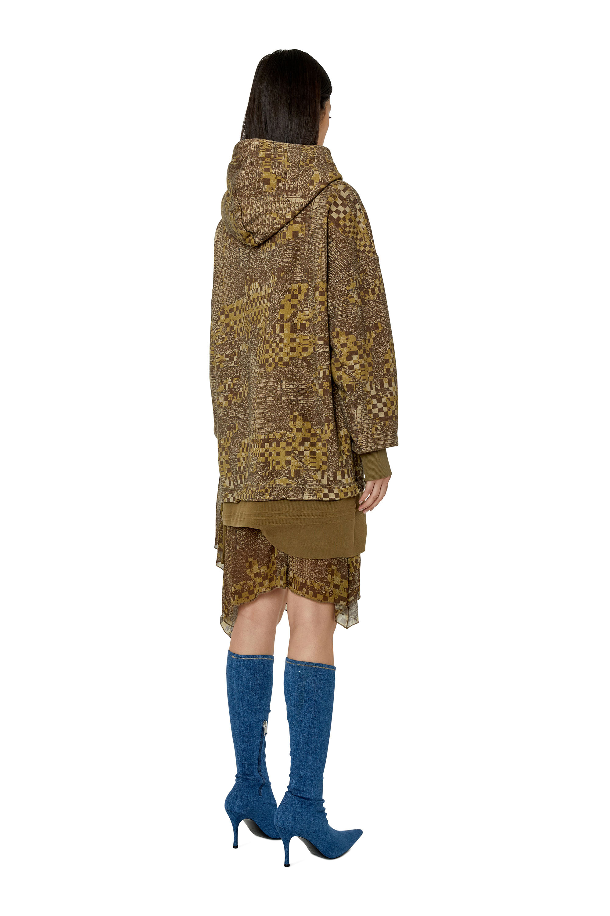 Diesel - D-ROLLY-HOOD, Military Green - Image 2