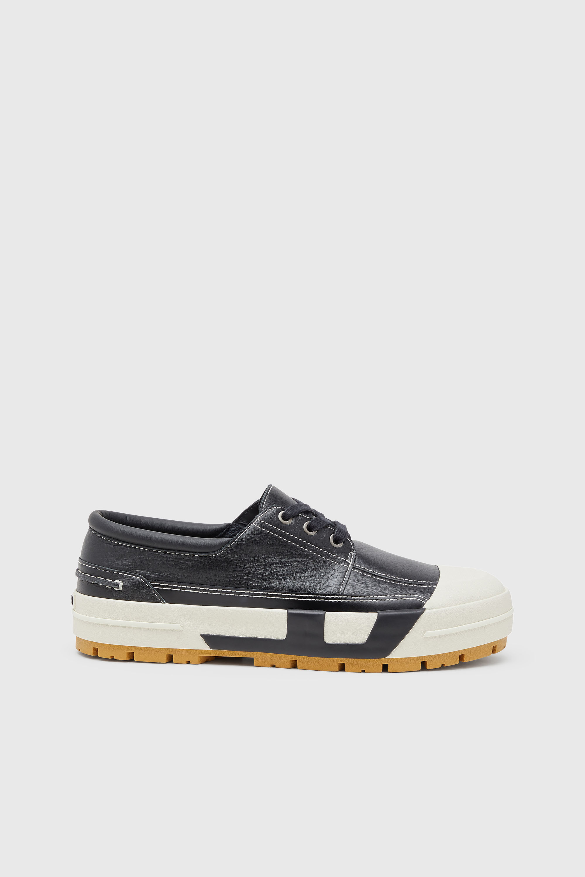 S-D-Verse - Leather hybrid moccasin