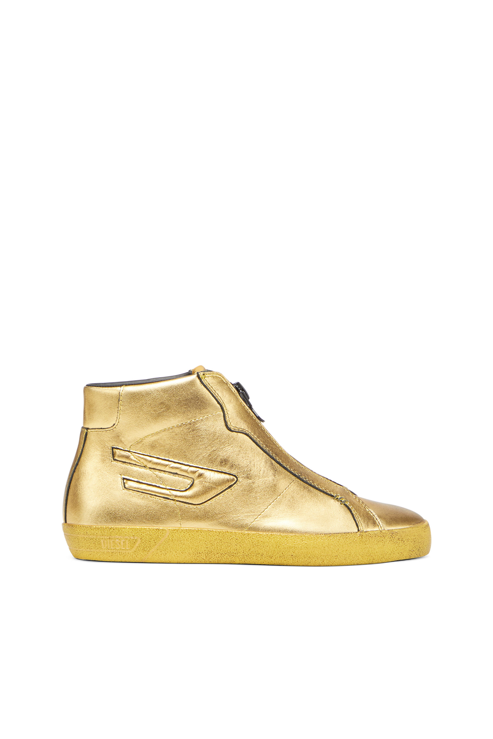Diesel - S-LEROJI ZIP MID W, Gold - Image 1
