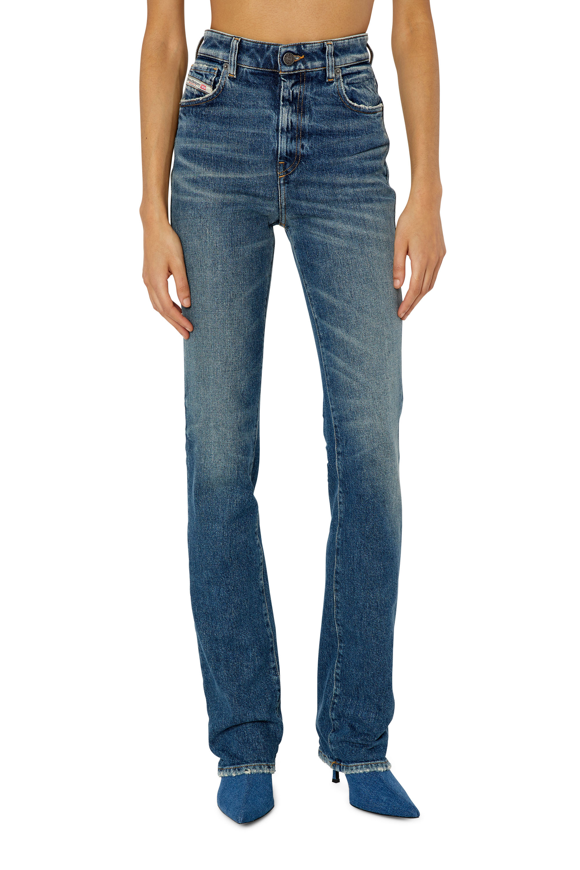 Diesel - Bootcut and Flare Jeans 2003 D-Escription 007L1, Medium blue - Image 1
