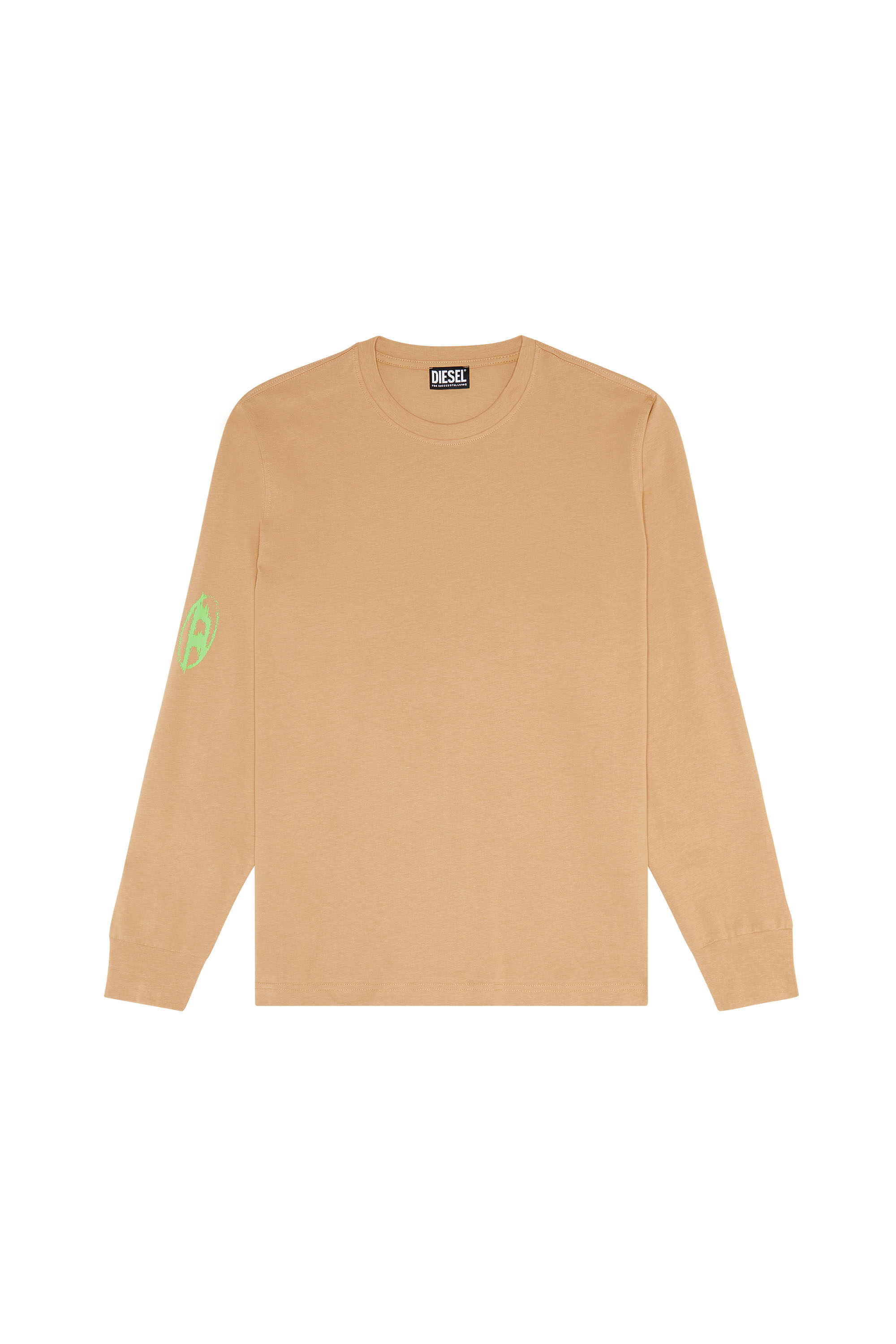 Diesel - T-JUST-LS-G3, Beige - Image 5