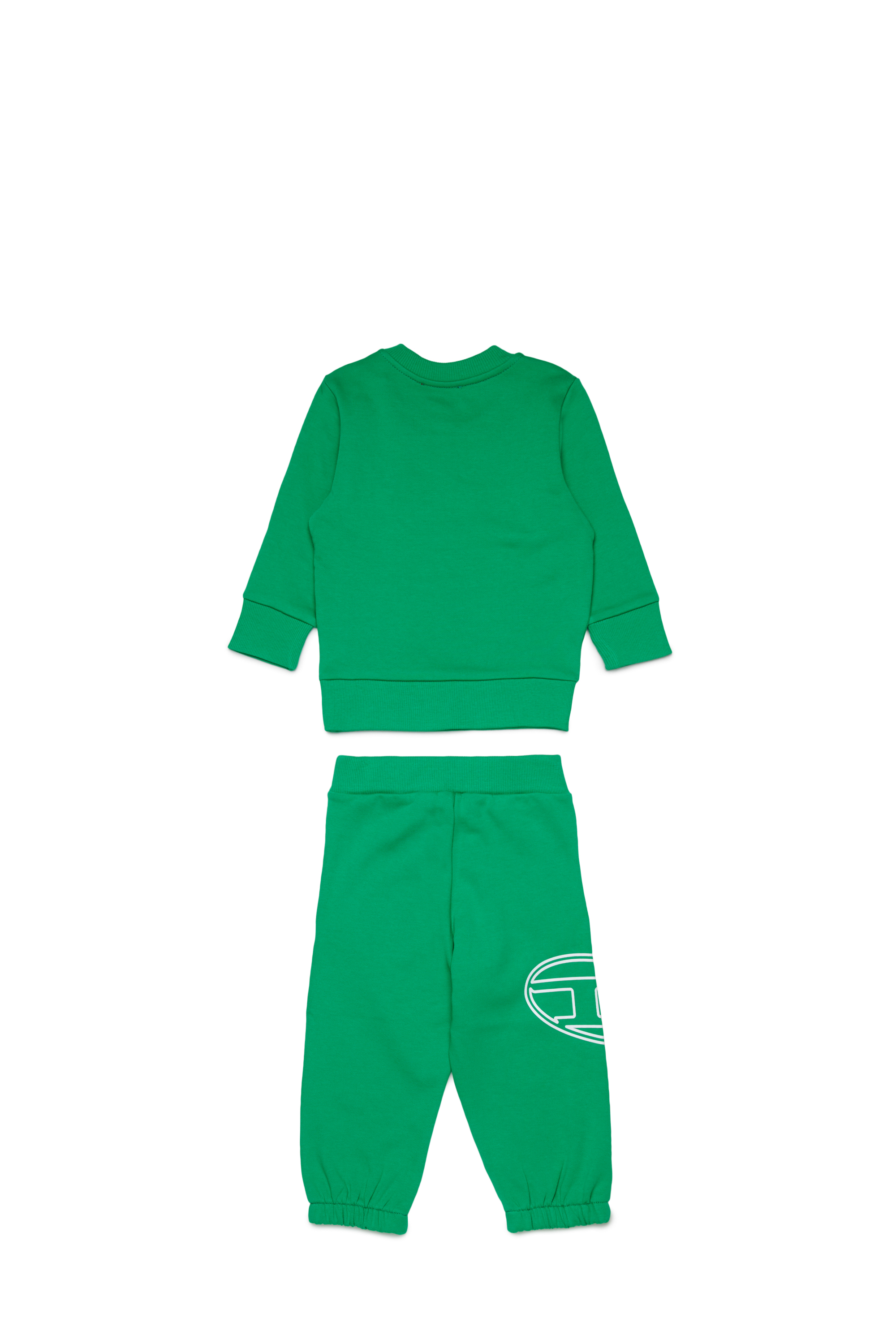 Diesel - STIMOTYB-SET, Unisex's Cotton jumpsuit with logo in Green - 2