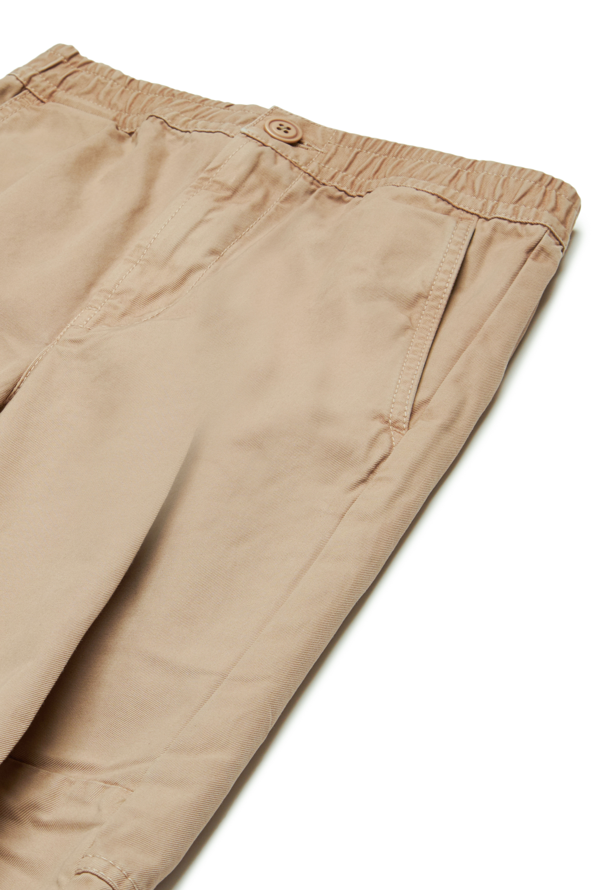 Diesel - PTINO, Man's Workwear trousers with Oval D in Light Brown - 3