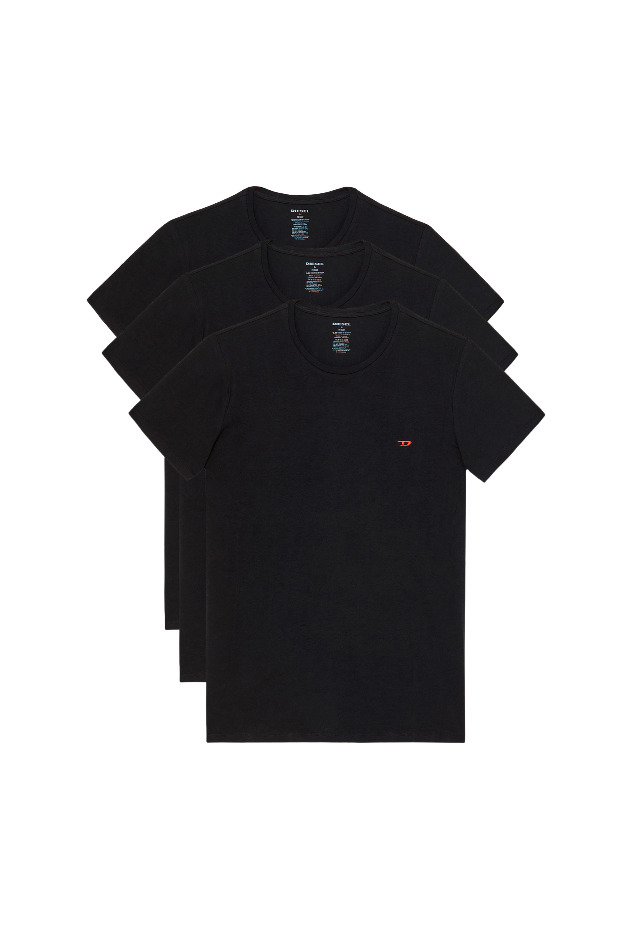 UMTEE-RANDALTHREEPAC, Black - Tops