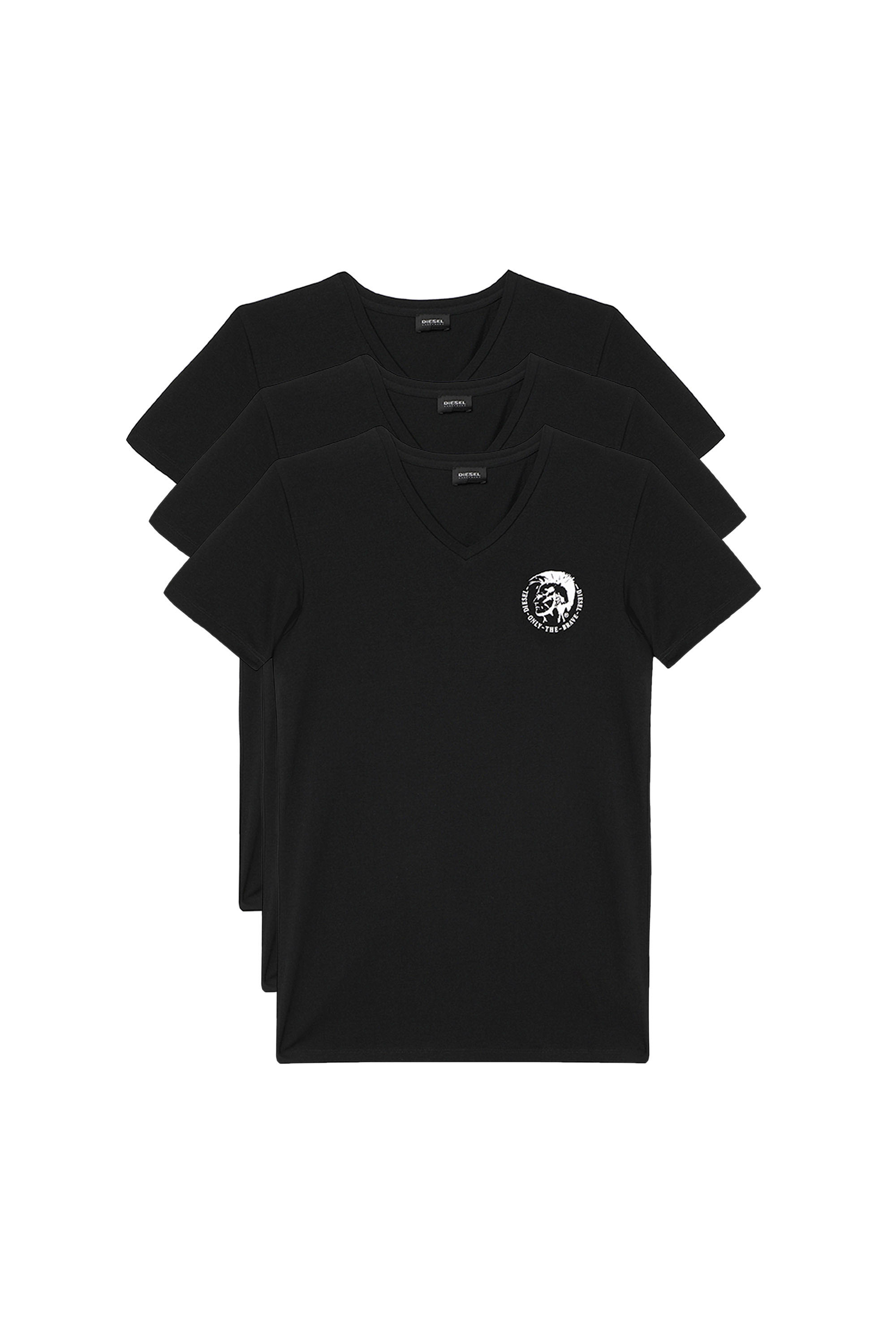 UMTEE-MICHAEL3PACK, Black - Tops
