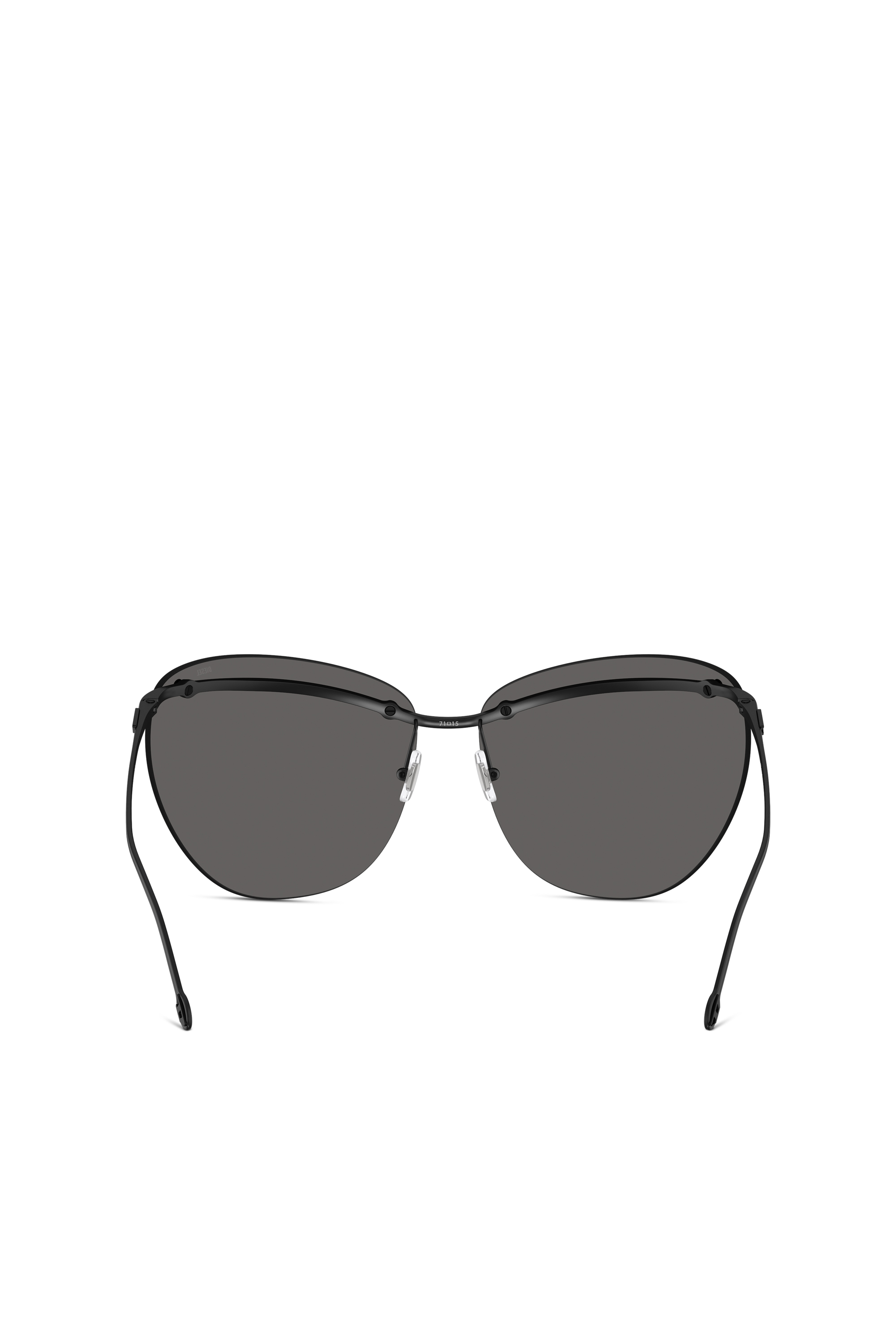 Diesel - 0DL1007, Unisex's Wraparound shape sunglasses in Grey - 4