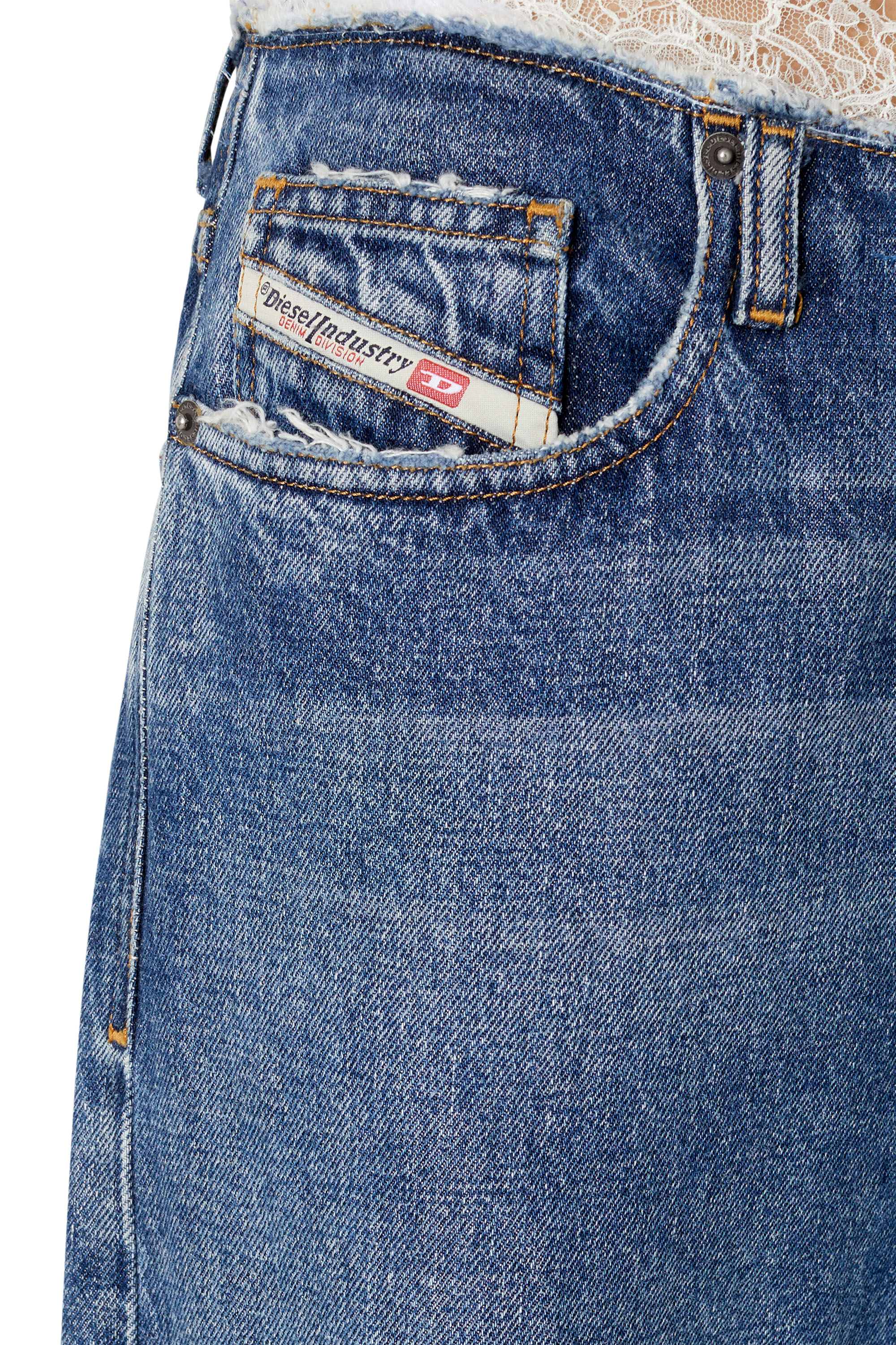 Diesel - 1996 D-Sire 007I2 Straight Jeans, Dark Blue - Image 3