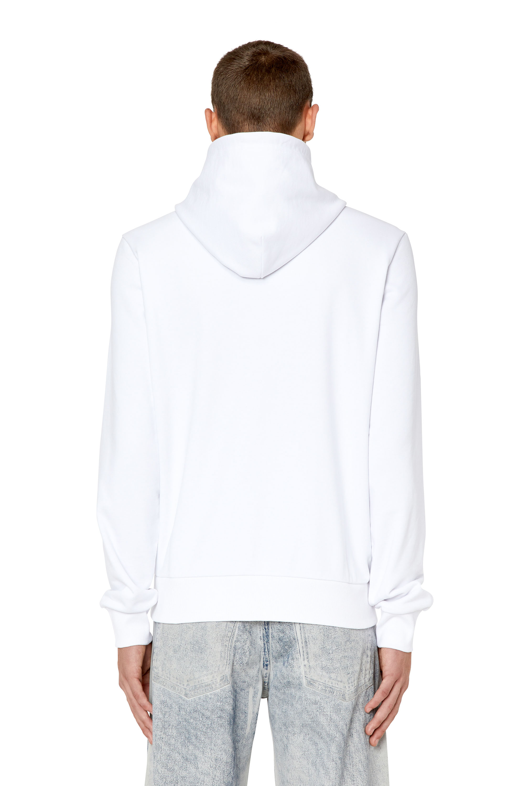 Diesel - S-GINN-HOOD-K30, White - Image 2