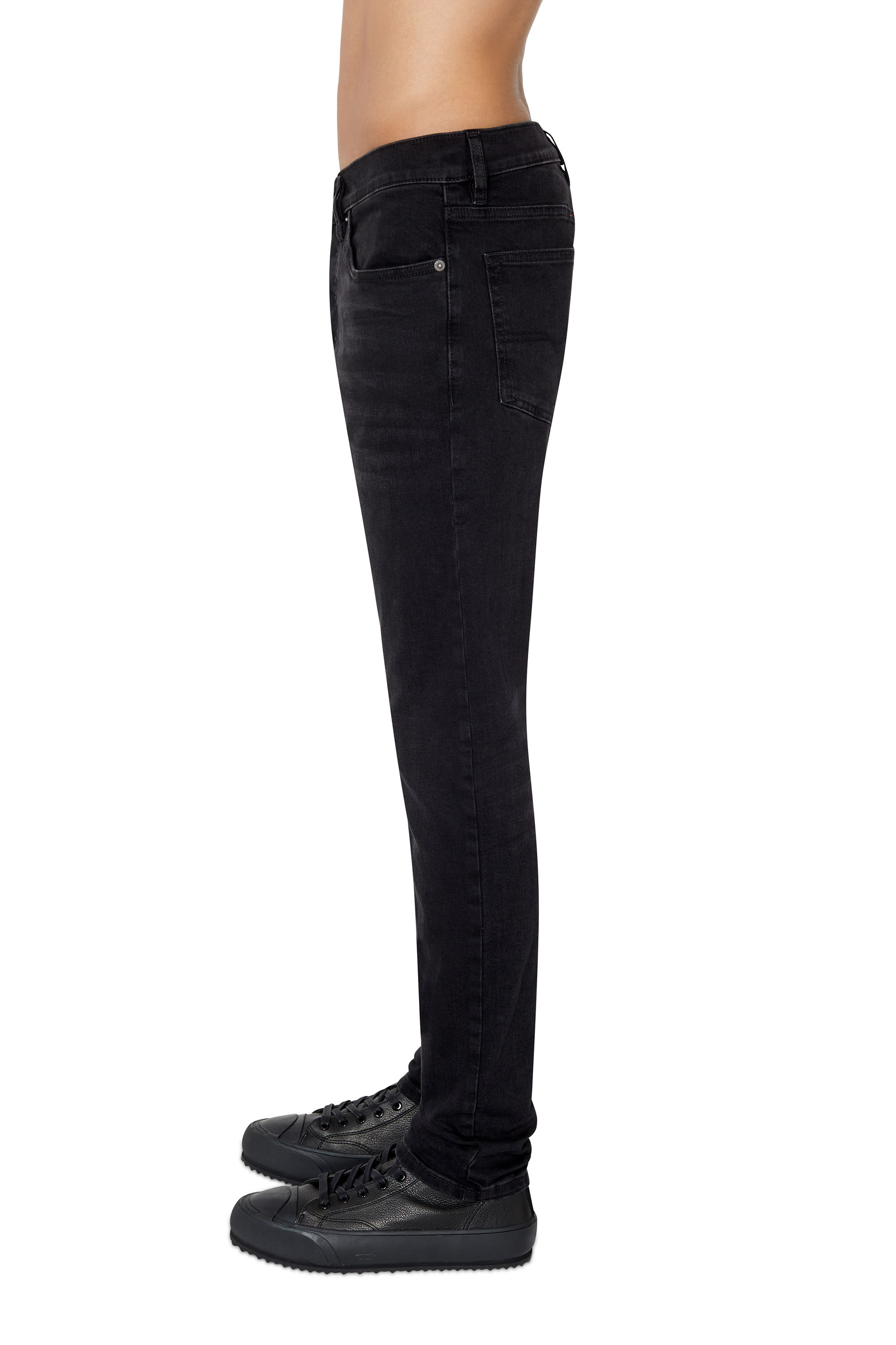 Diesel - Slim Jeans D-Luster 0IHAU, Black/Dark grey - Image 4