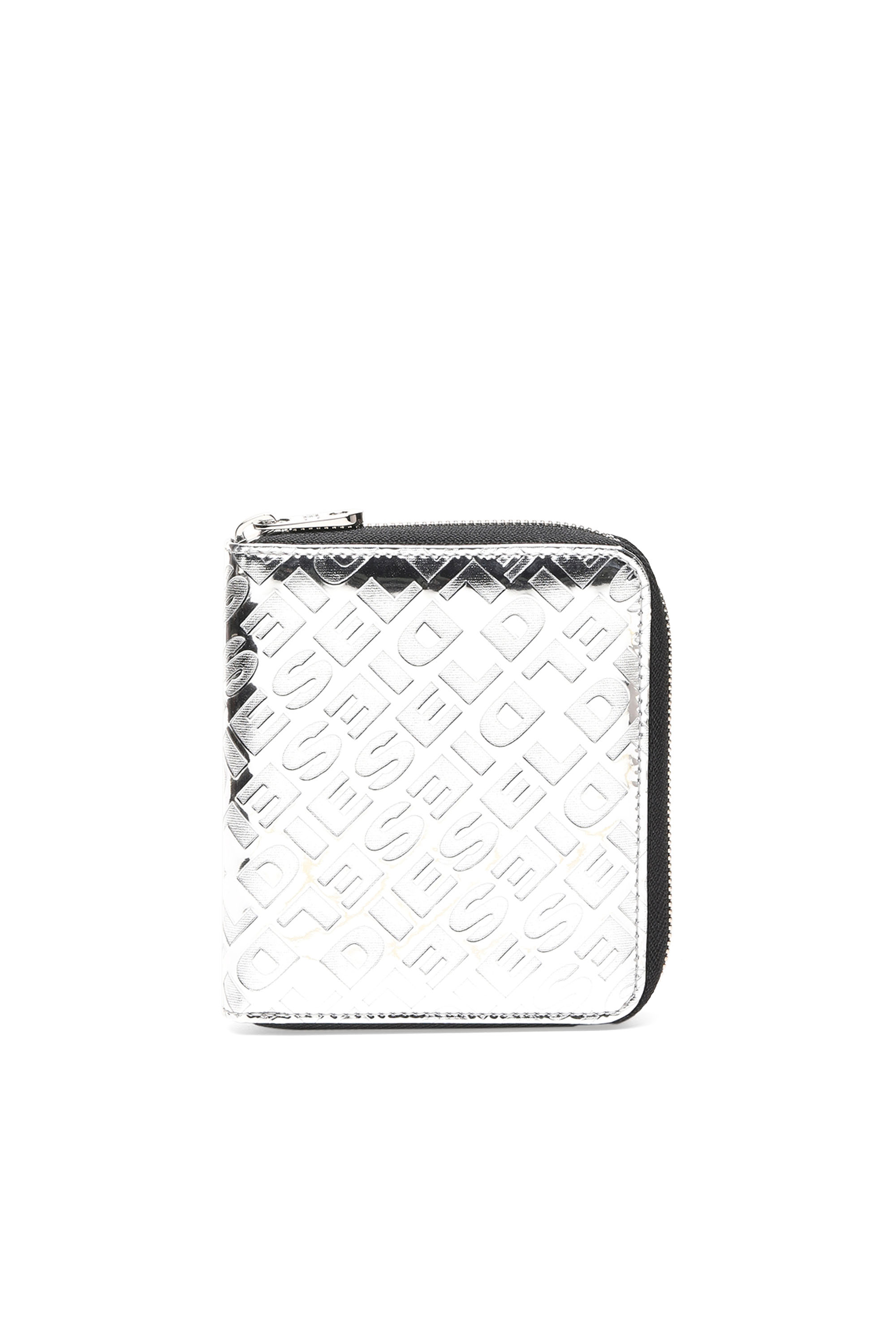 PI-ZIP, Silver - Zip-Round Wallets