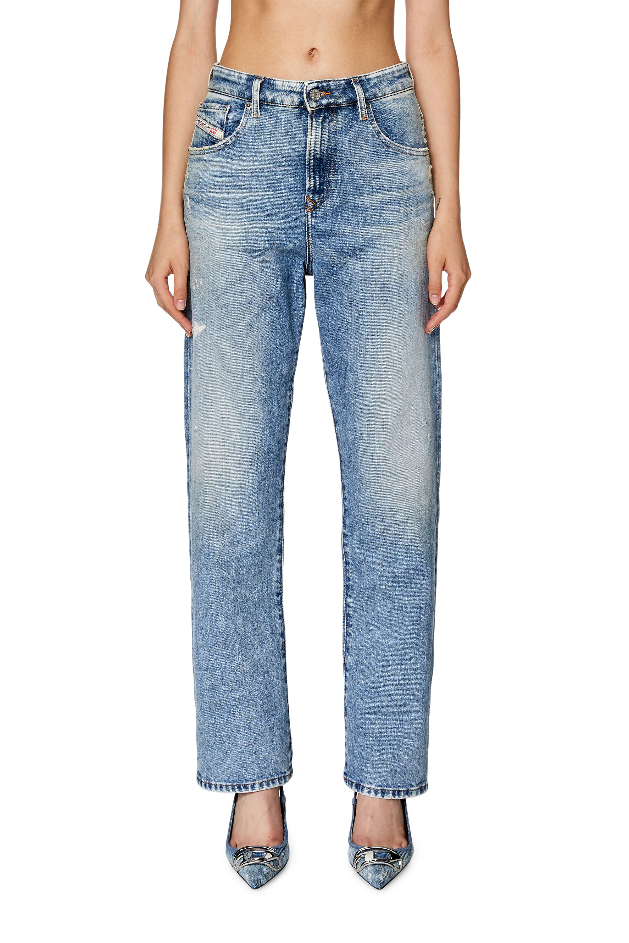 Diesel - Straight Jeans 1999 D-Reggy 007R4, Light Blue - Image 2