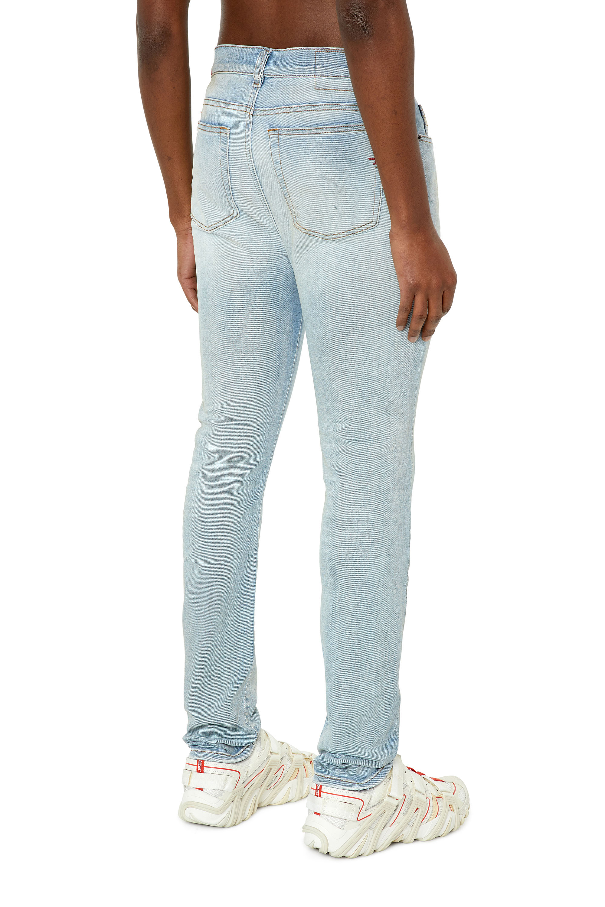 Diesel - 1983 D-Amny 09E89 Skinny Jeans, Light Blue - Image 2