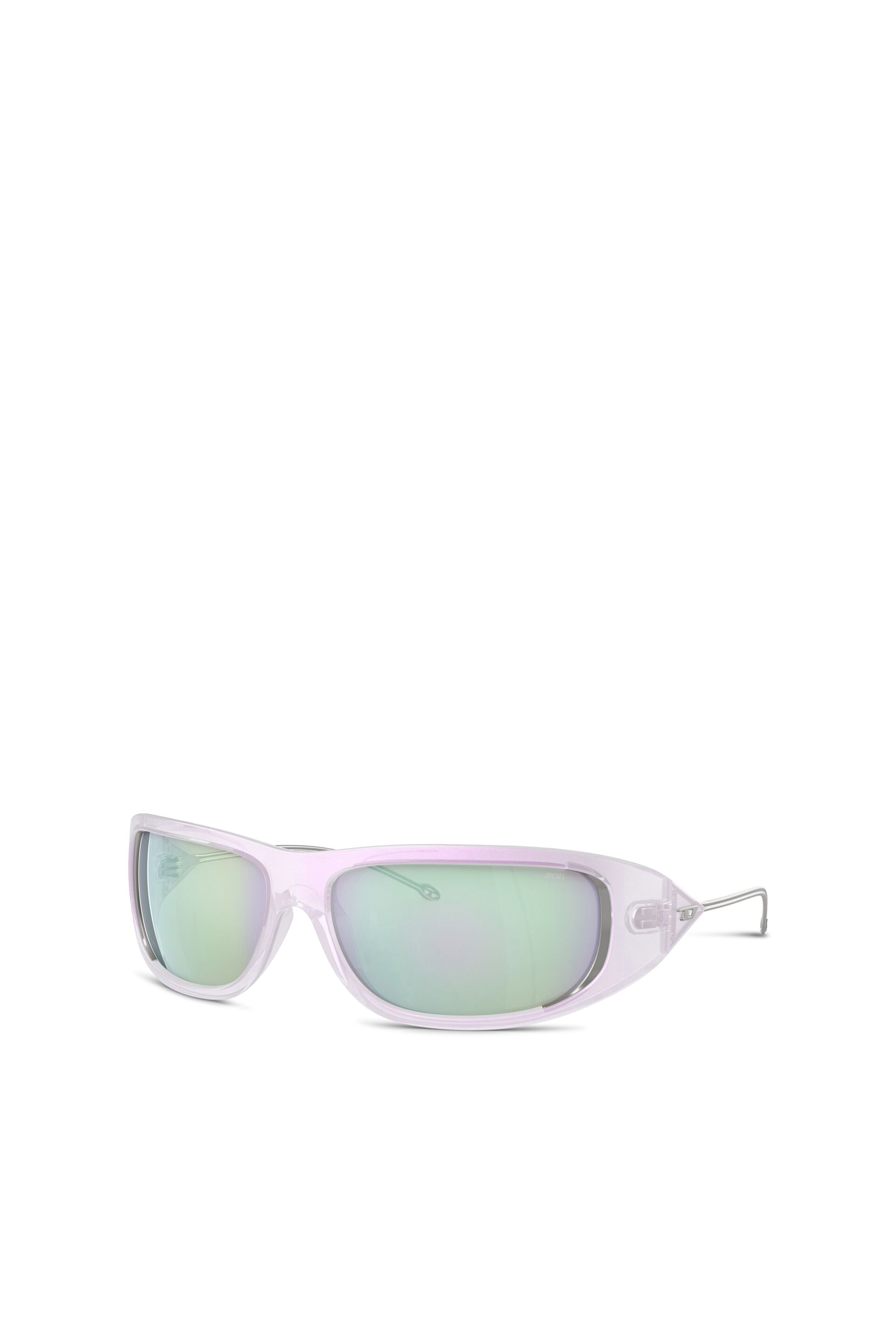 Diesel - 0DL3001 SIZE 61, Unisex's Wraparound style sunglasses in Bubble - 4