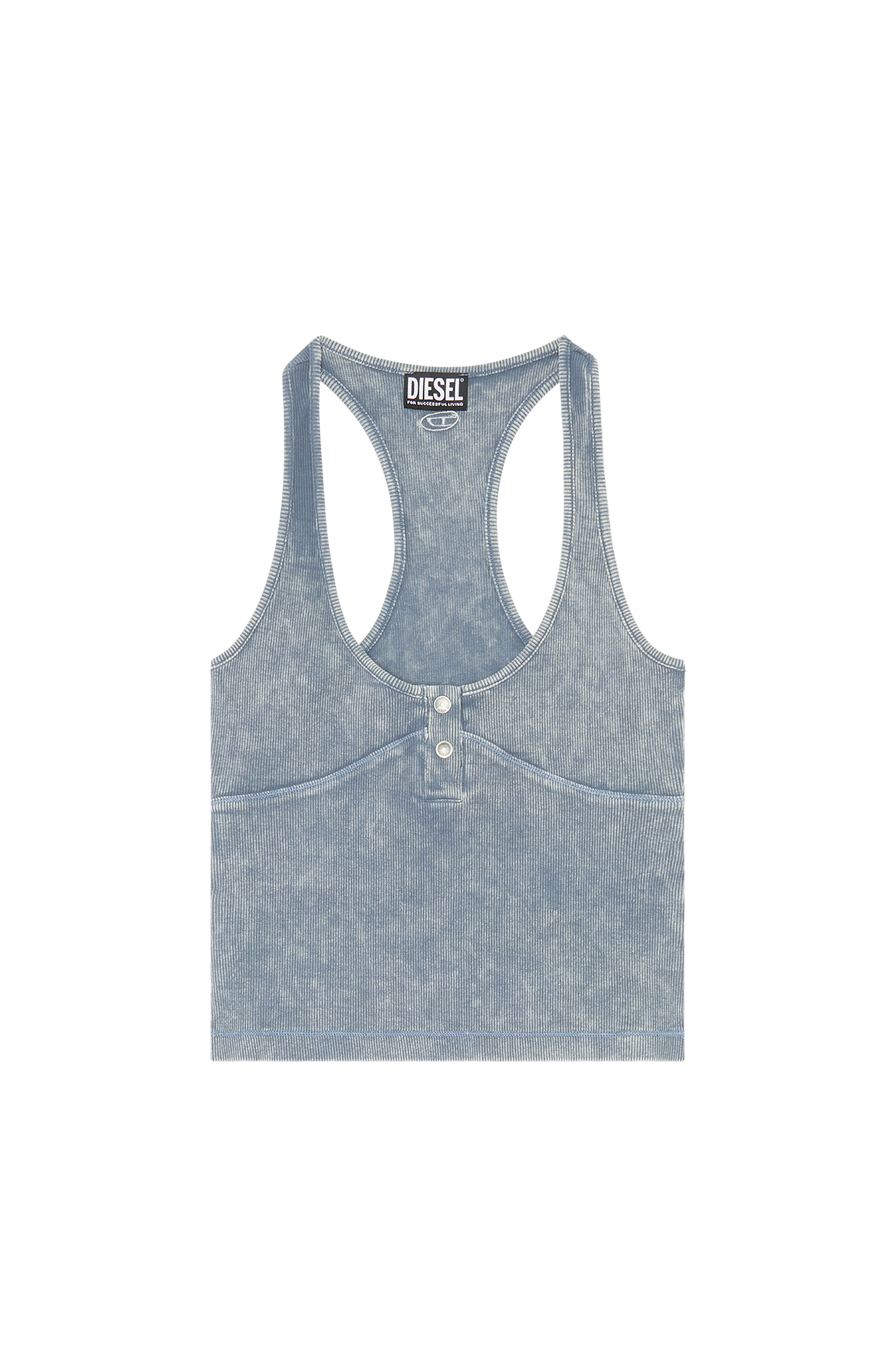 Diesel - T-ANIESSE, Light Blue - Image 6