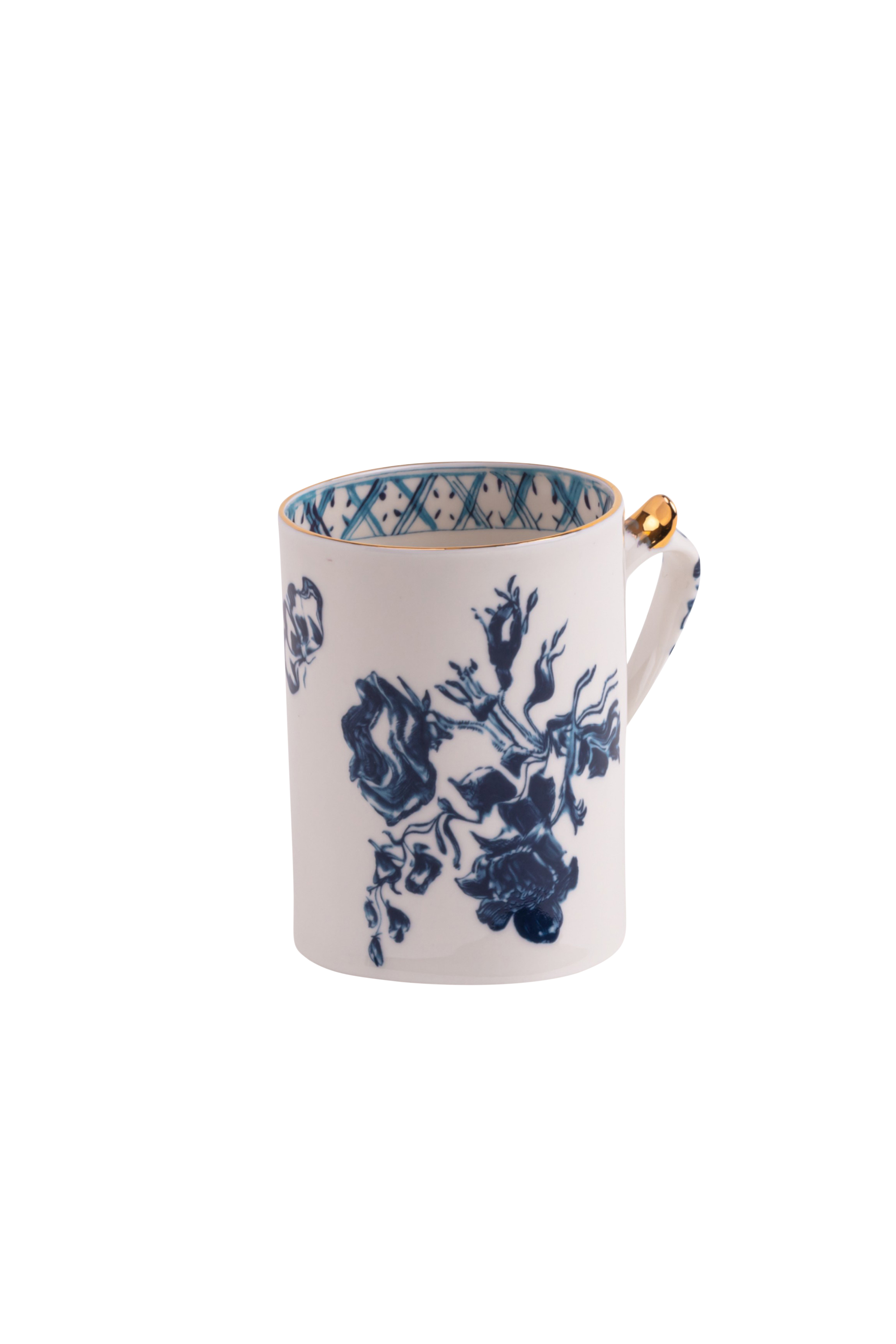 Diesel - 11256 PORCELAIN MUG "CLASSIC ON ACID" -, Unisex's Porcelain mug in White/Blue - 2