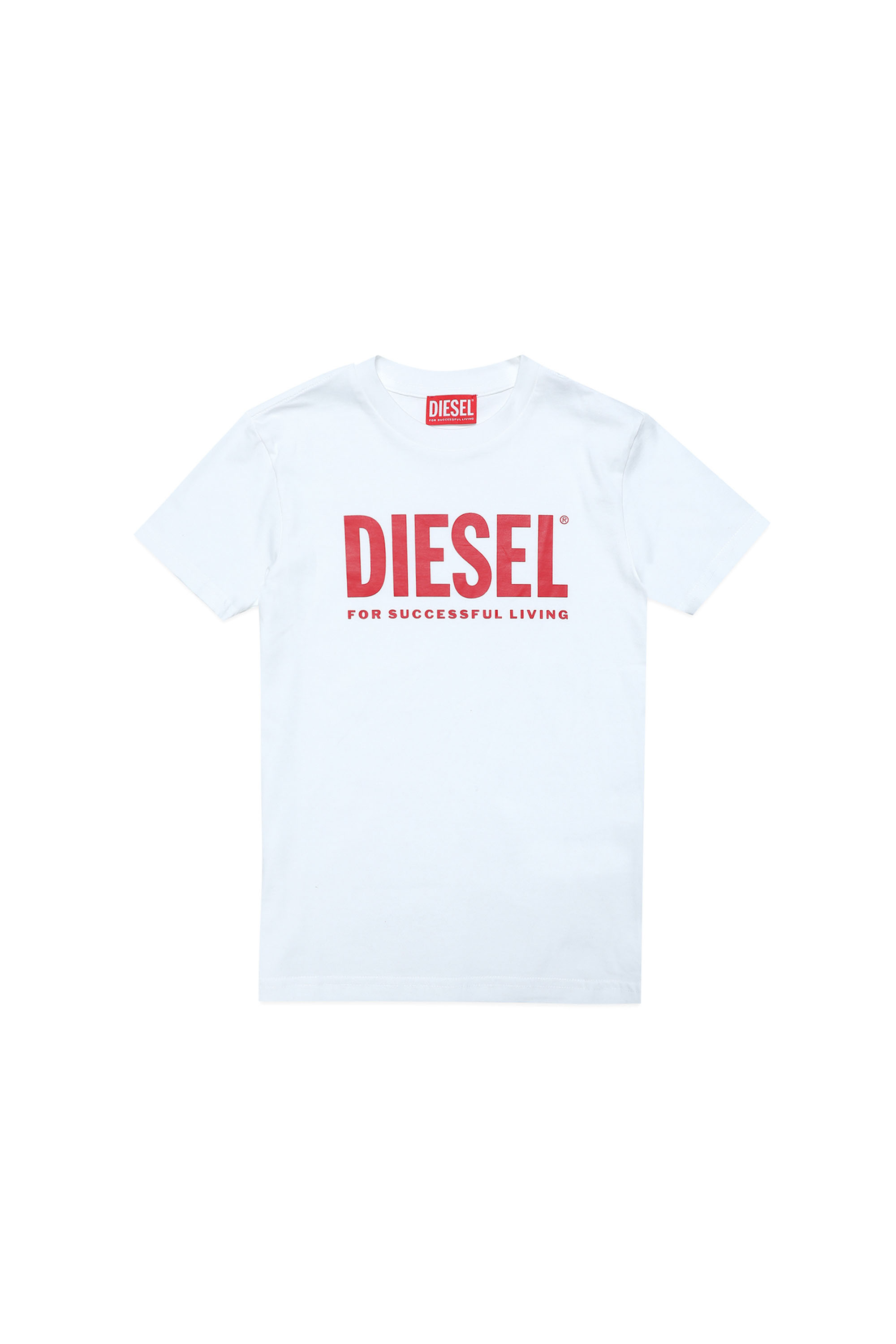 Diesel - TJUSTLOGO, White/Red - Image 1