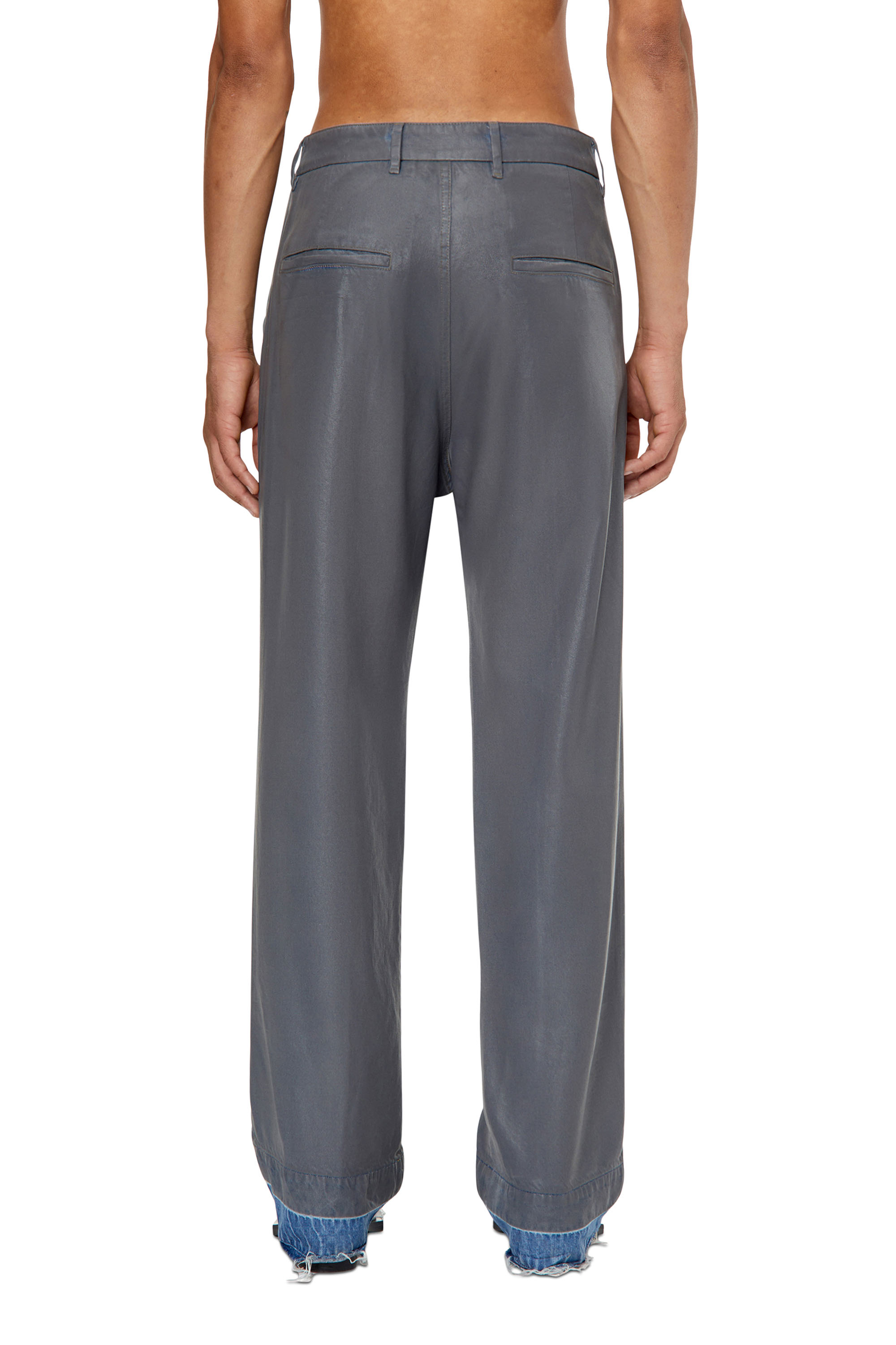 Diesel - Straight Jeans D-Chino-Work 0LICK, Grey - Image 3