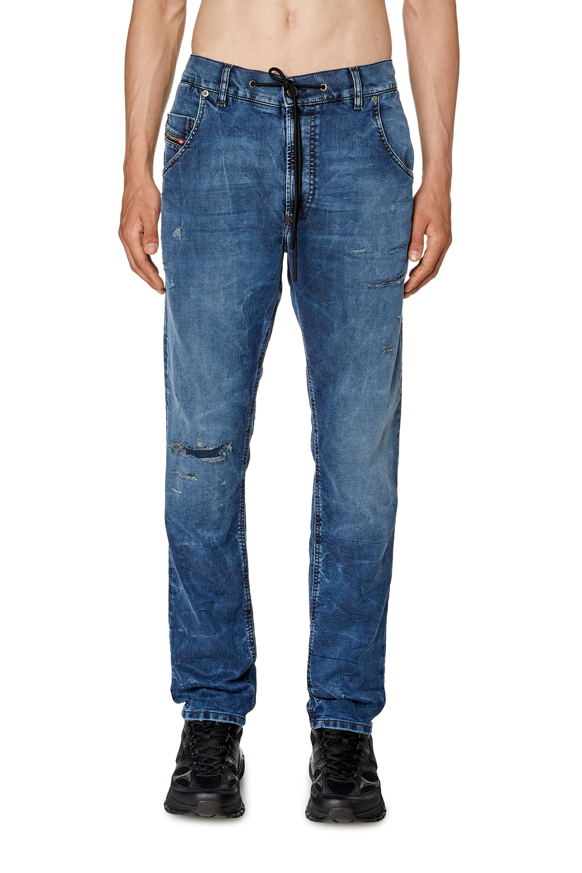 Diesel - Tapered Krooley JoggJeans® E9H11, Dark Blue - Image 2