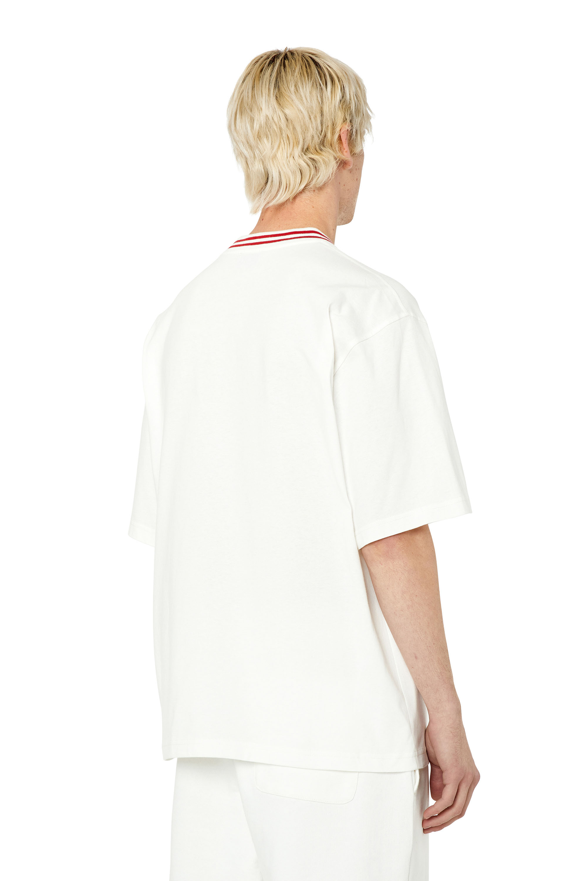 Diesel - T-KROWN, White - Image 4