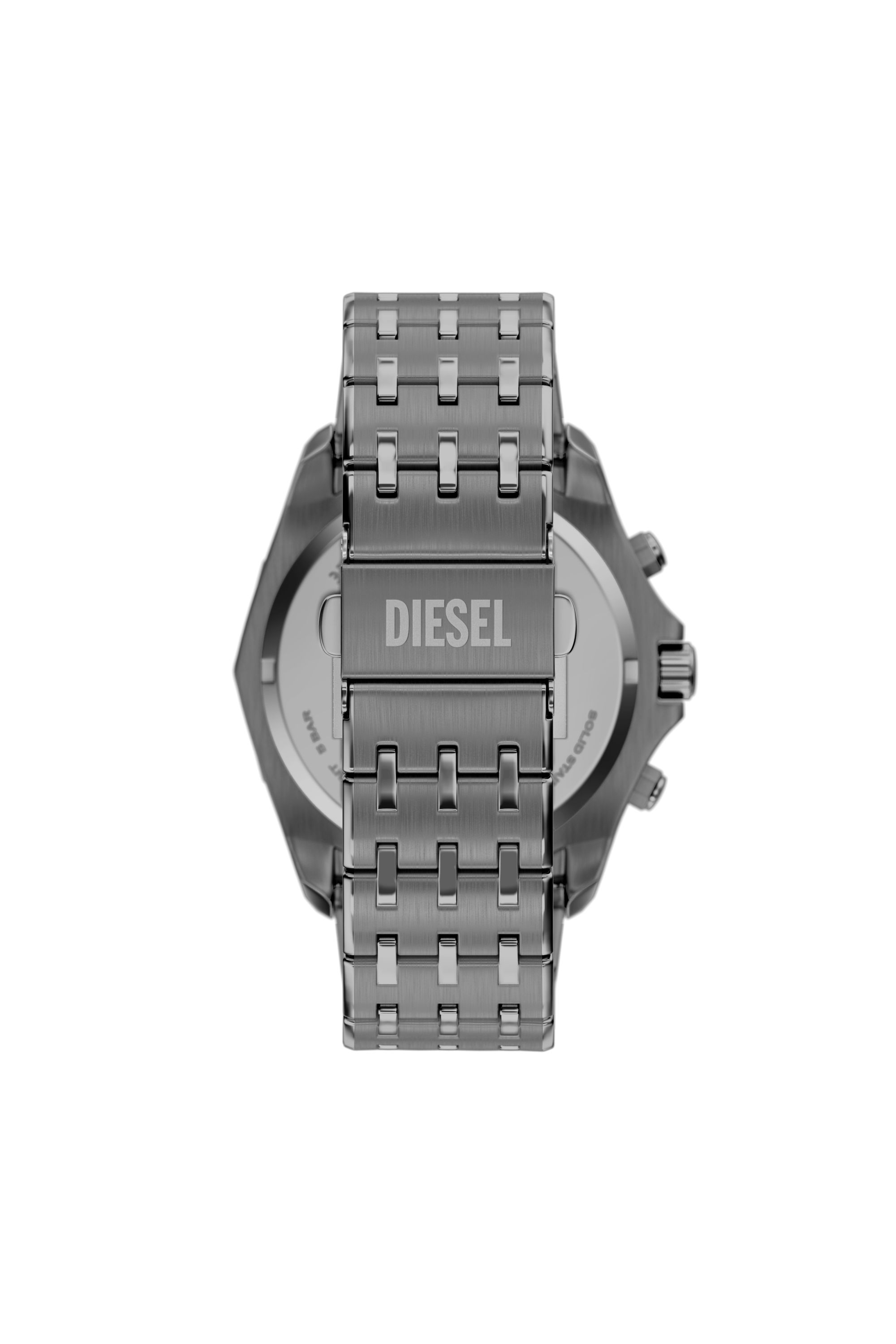 Diesel - DZ4708 WATCH, Man's Stinger Gunmetal Stainless Steel Watch in Grey - 2