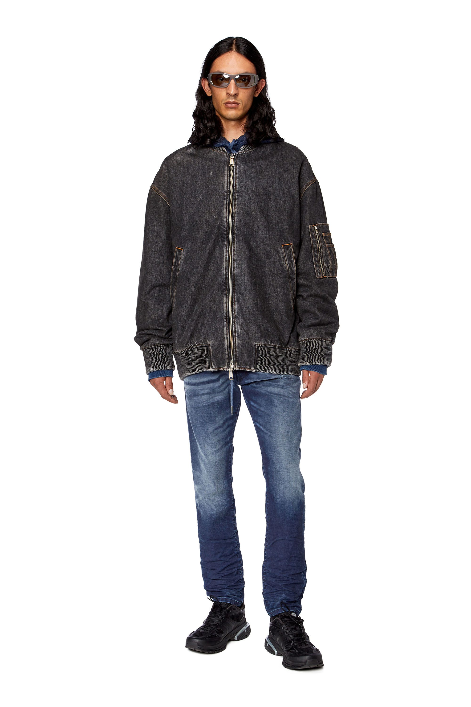 Diesel - Tapered Krooley JoggJeans® 068FQ, Dark Blue - Image 1