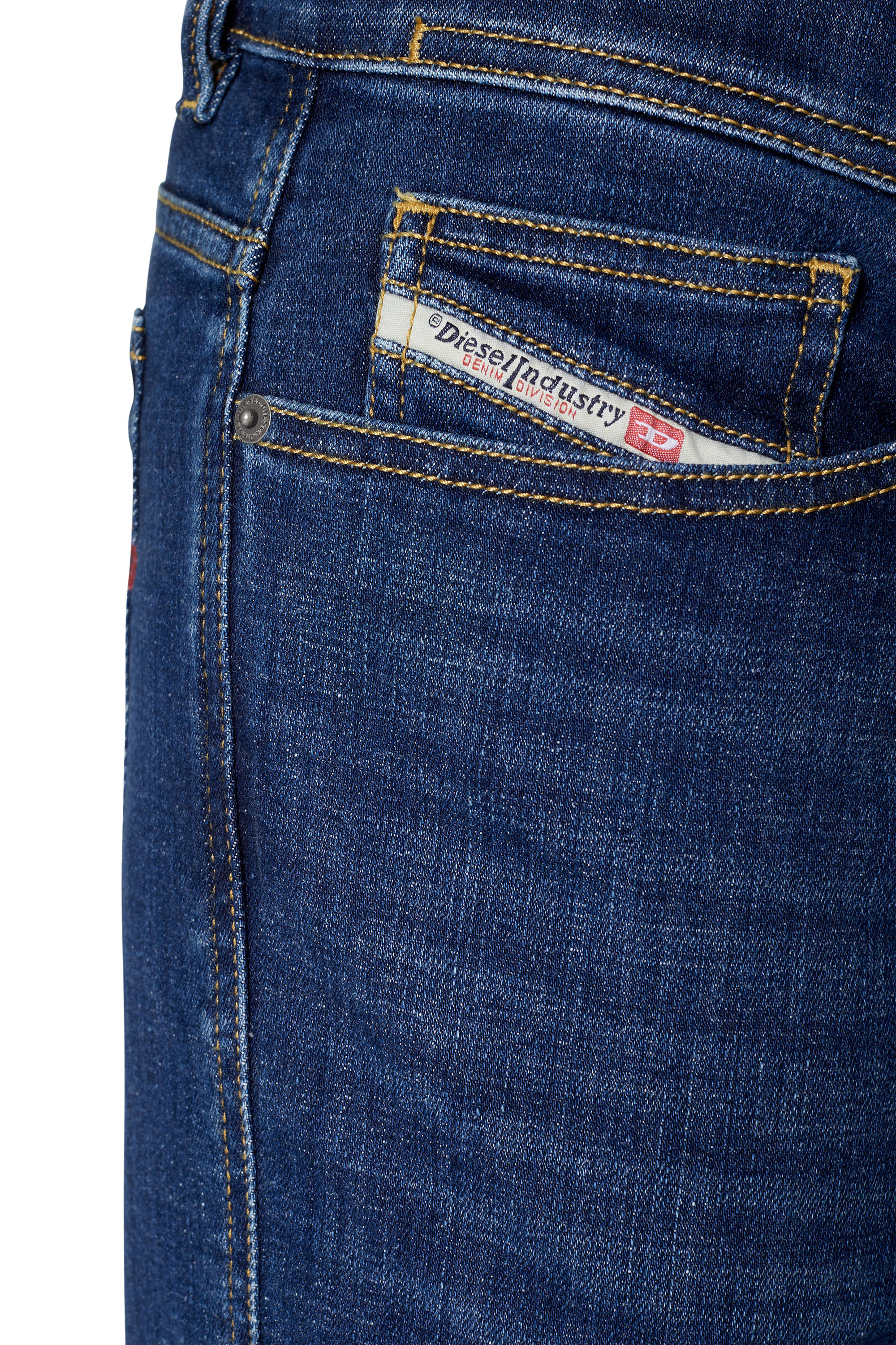 Diesel - 1983 D-Amny 09B98 Skinny Jeans, Dark Blue - Image 3