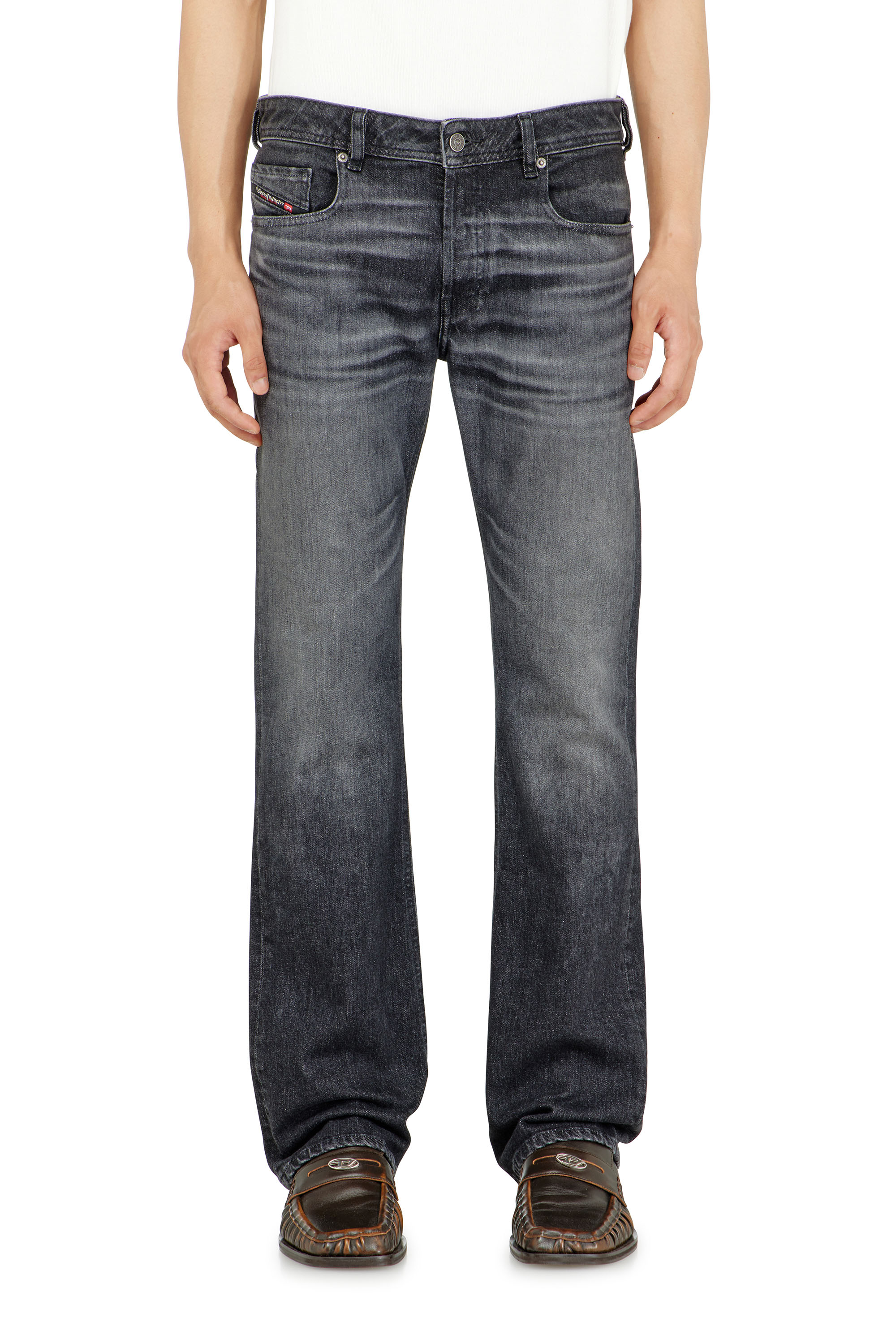 Diesel - Man's Bootcut Jeans 2007 Zatiny 09N48, Black/Dark grey - 1