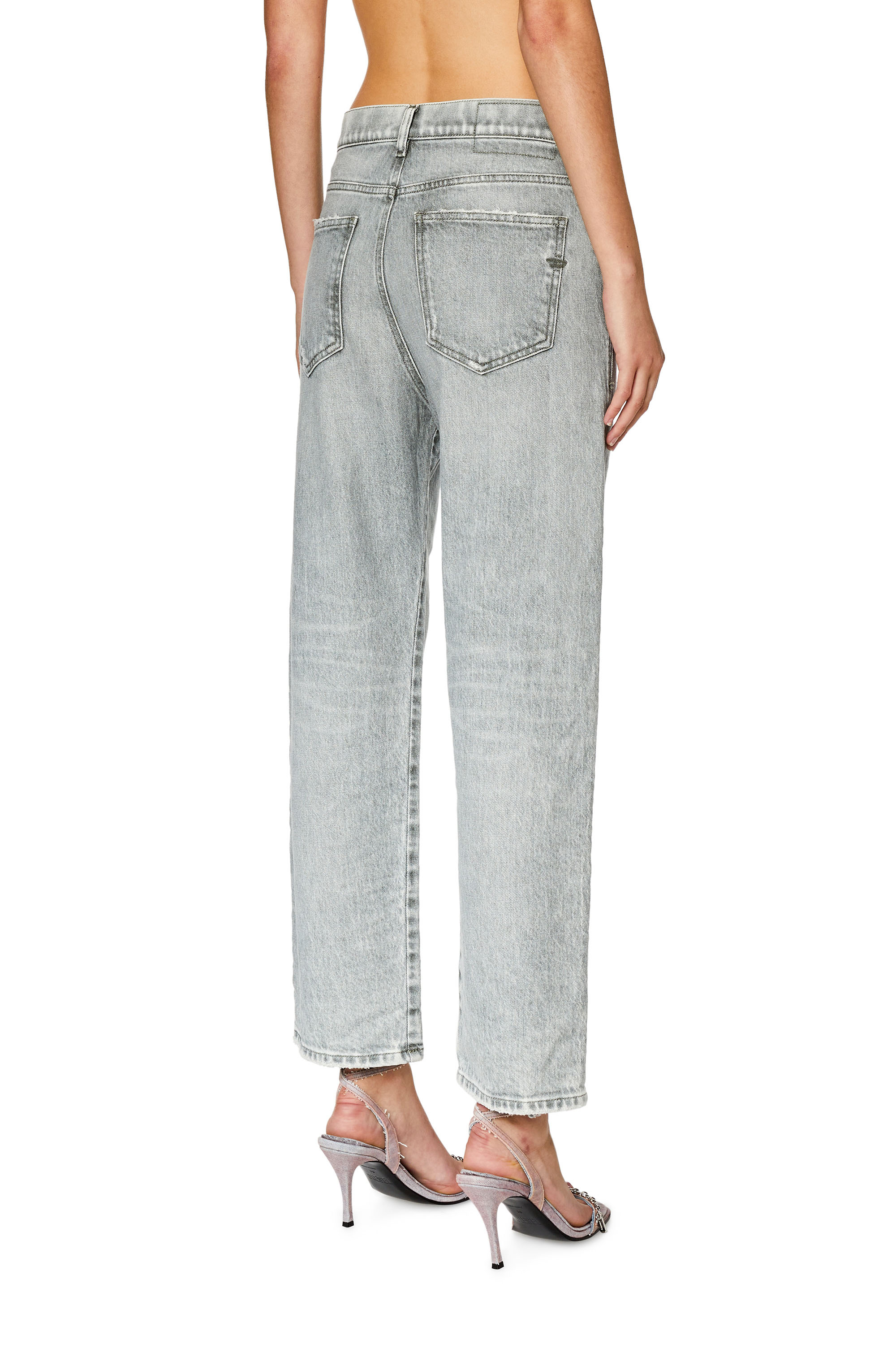 Diesel - Boyfriend Jeans 2016 D-Air 09G52, Grey - Image 3