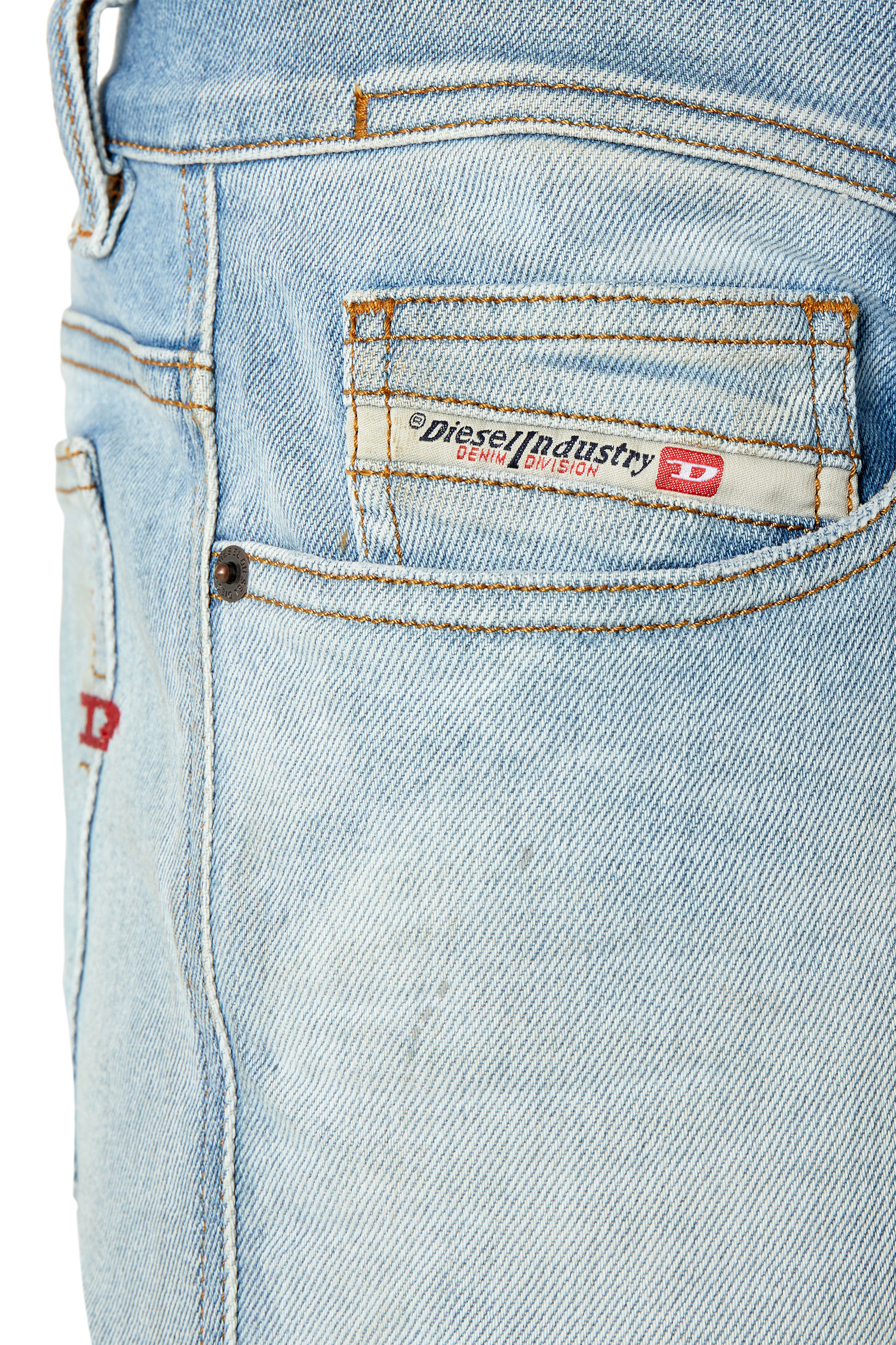 Diesel - 1983 D-Amny 09E89 Skinny Jeans, Light Blue - Image 3