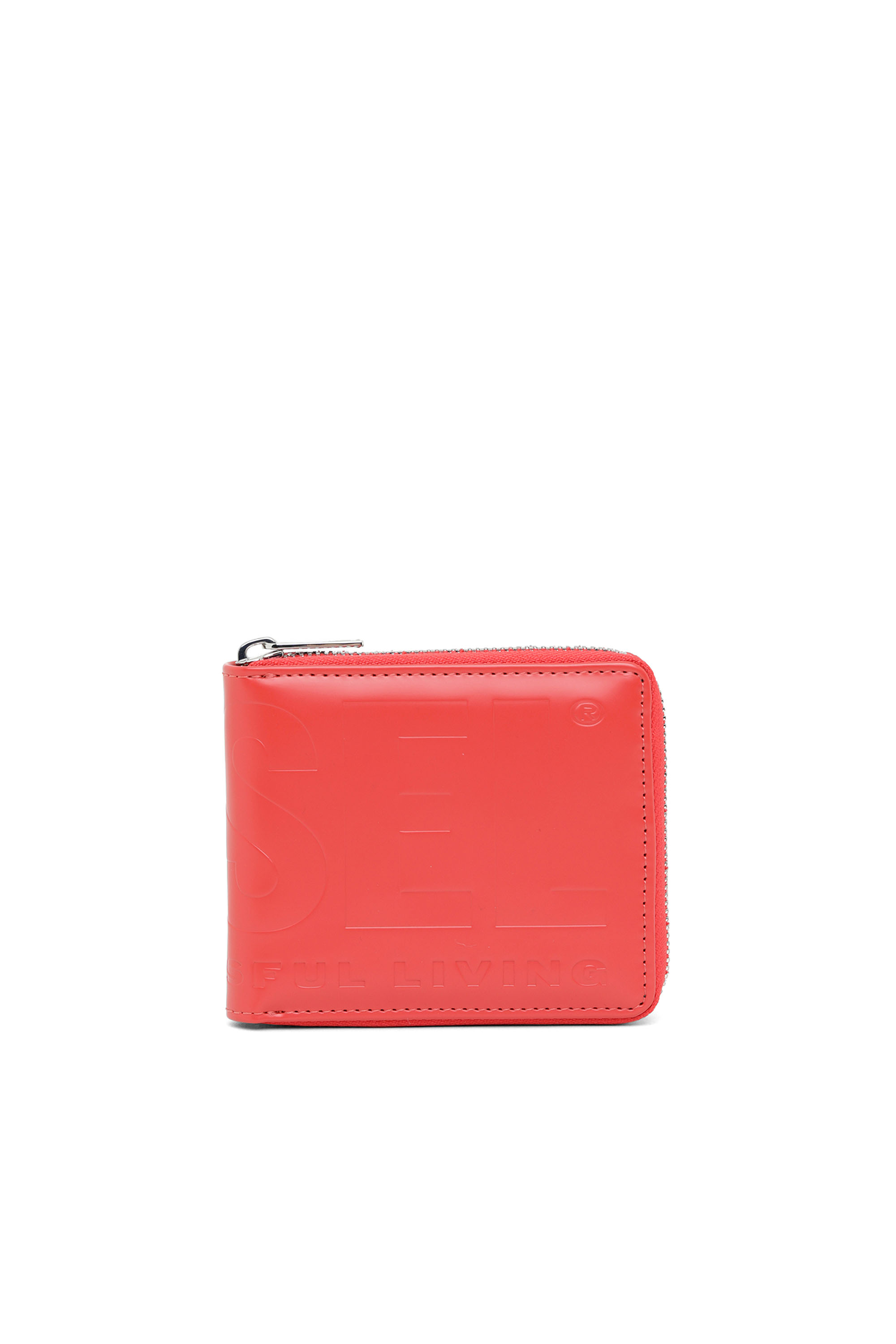 HIRESH XS ZIPPI, Red - Zip-Round Wallets