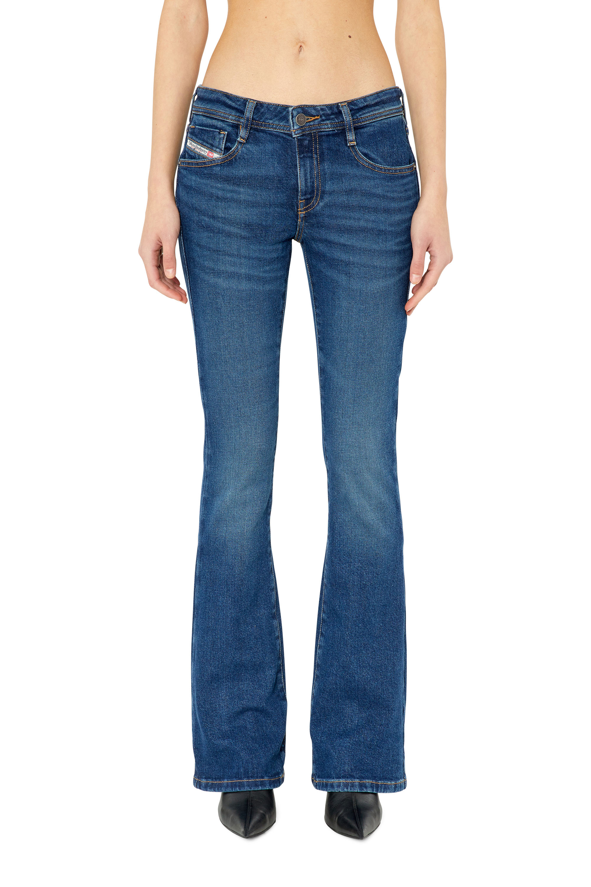 Diesel - Bootcut and Flare Jeans 1969 D-Ebbey 0GYCS, Dark Blue - Image 2