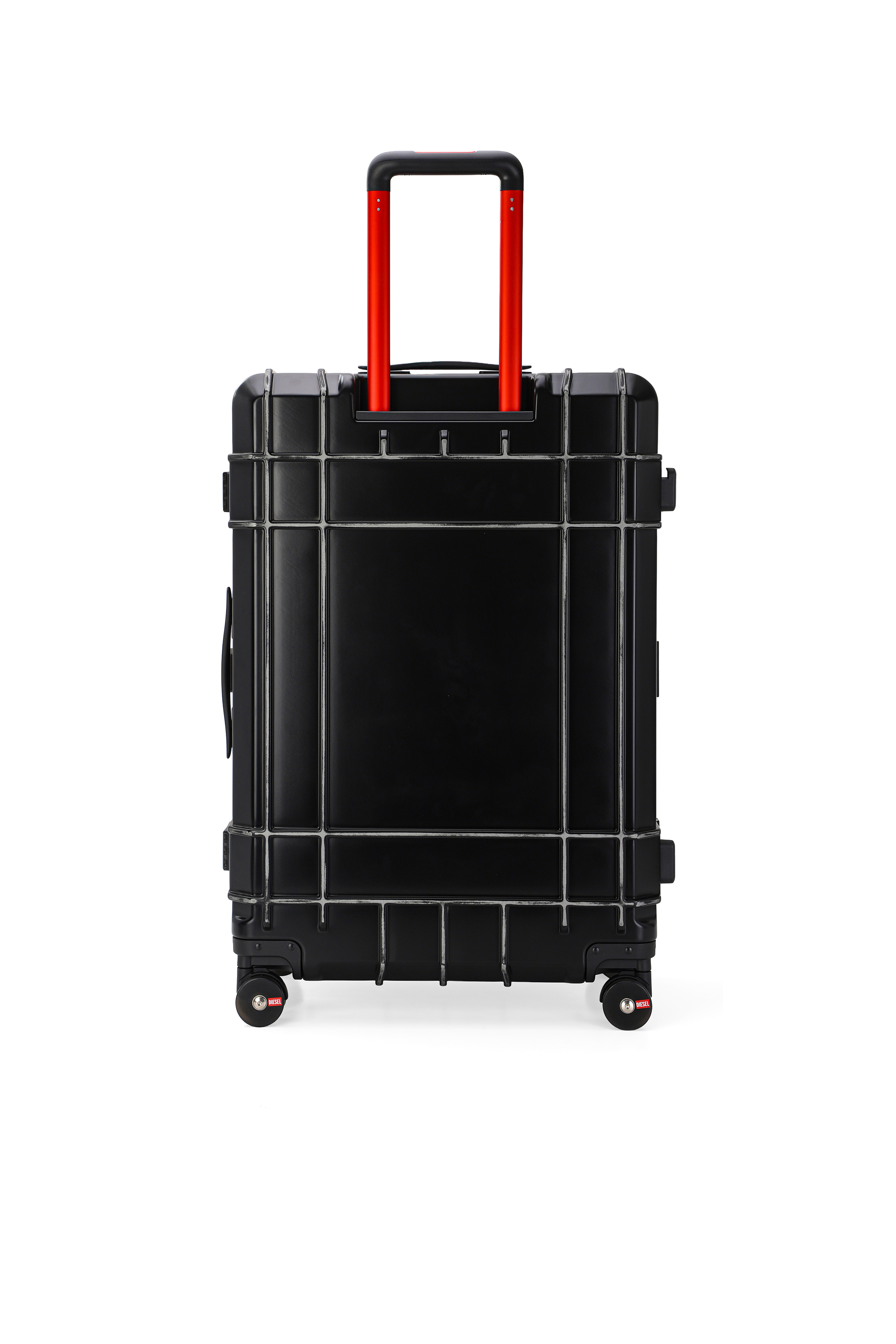 Diesel - DIESEL PC STRONG IMAGE TROLLEY- DSL003, Unisex's Rugged suitcase size L in Black - 3