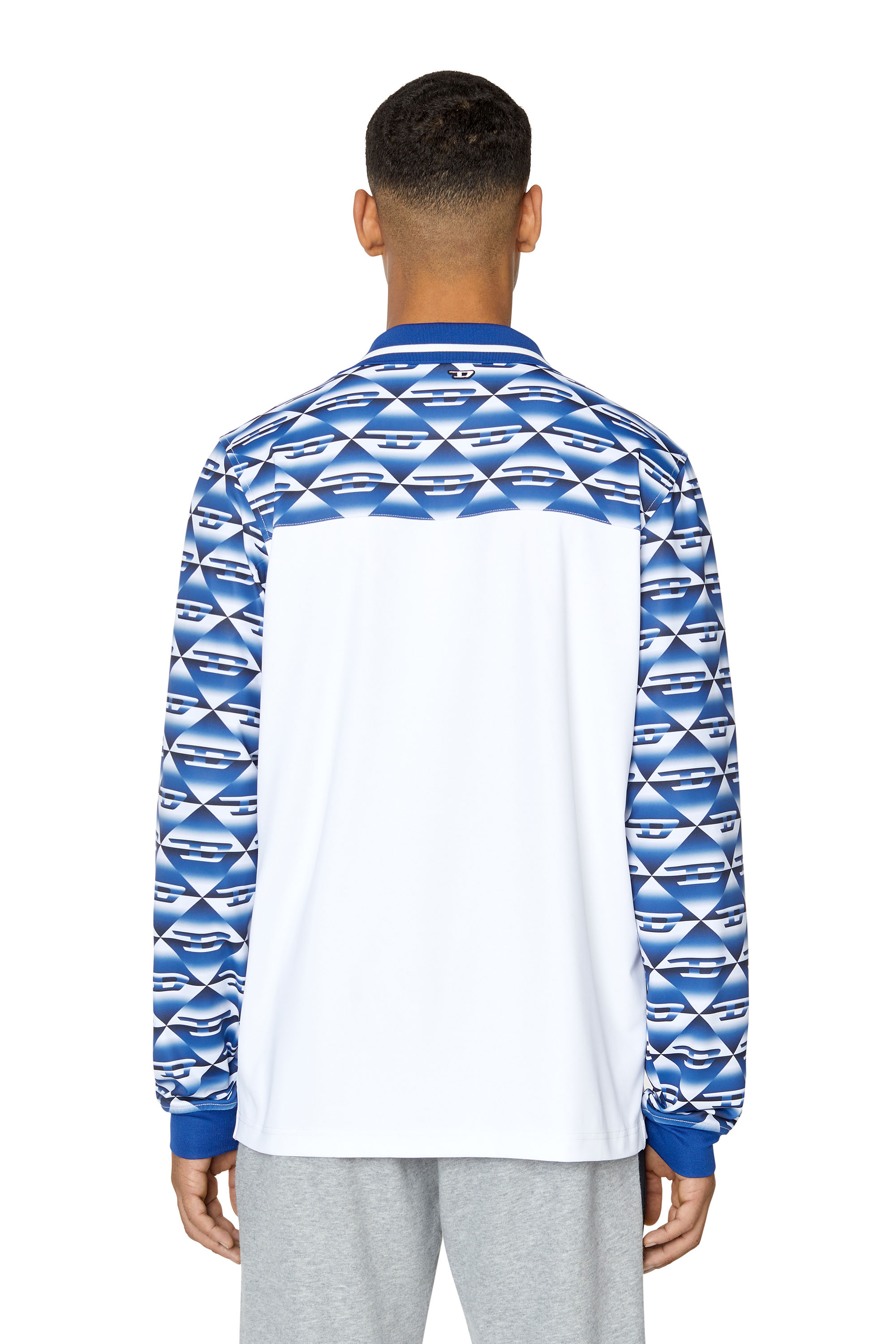 Diesel - AMST-BARABELL-HT22, White/Blue - Image 4