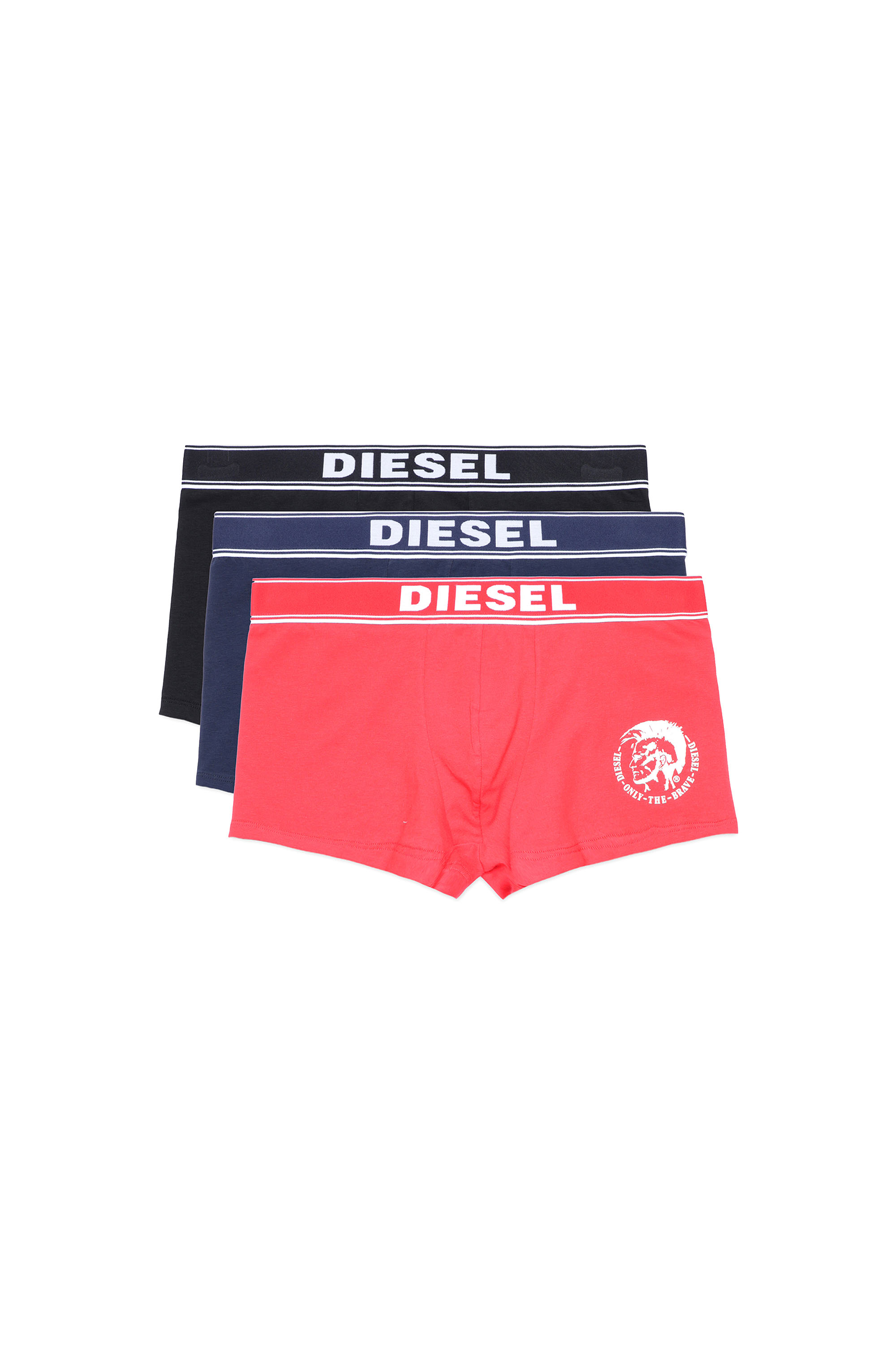UMBX-SHAWNTHREEPACK, Red/Black - Trunks