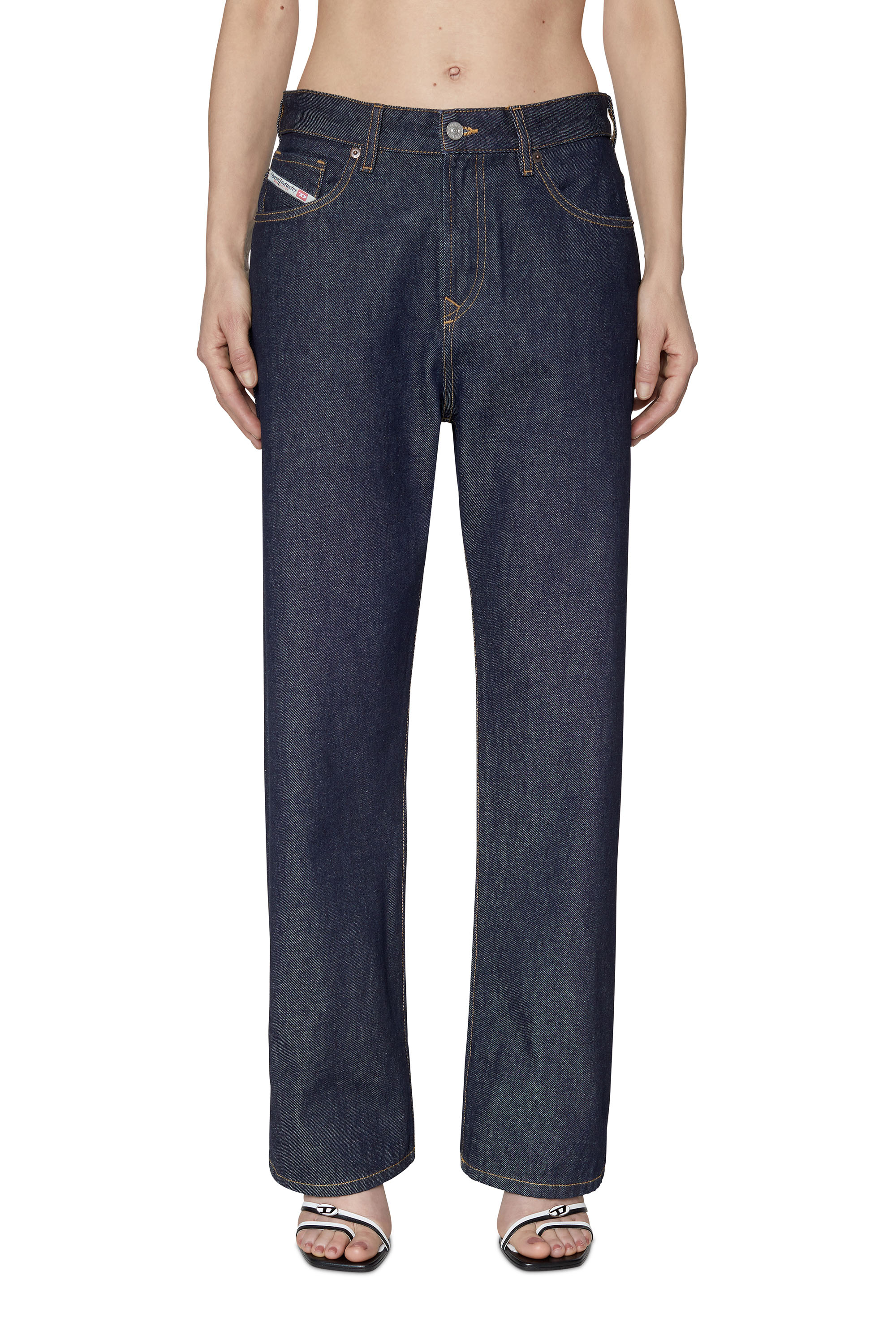 Diesel - 1999 D-Reggy Z9C02 Straight Jeans, Dark Blue - Image 1